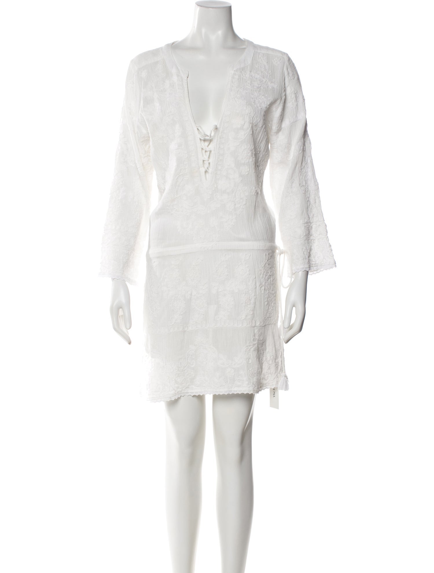 Melissa Odabash V-Neck Mini Dress