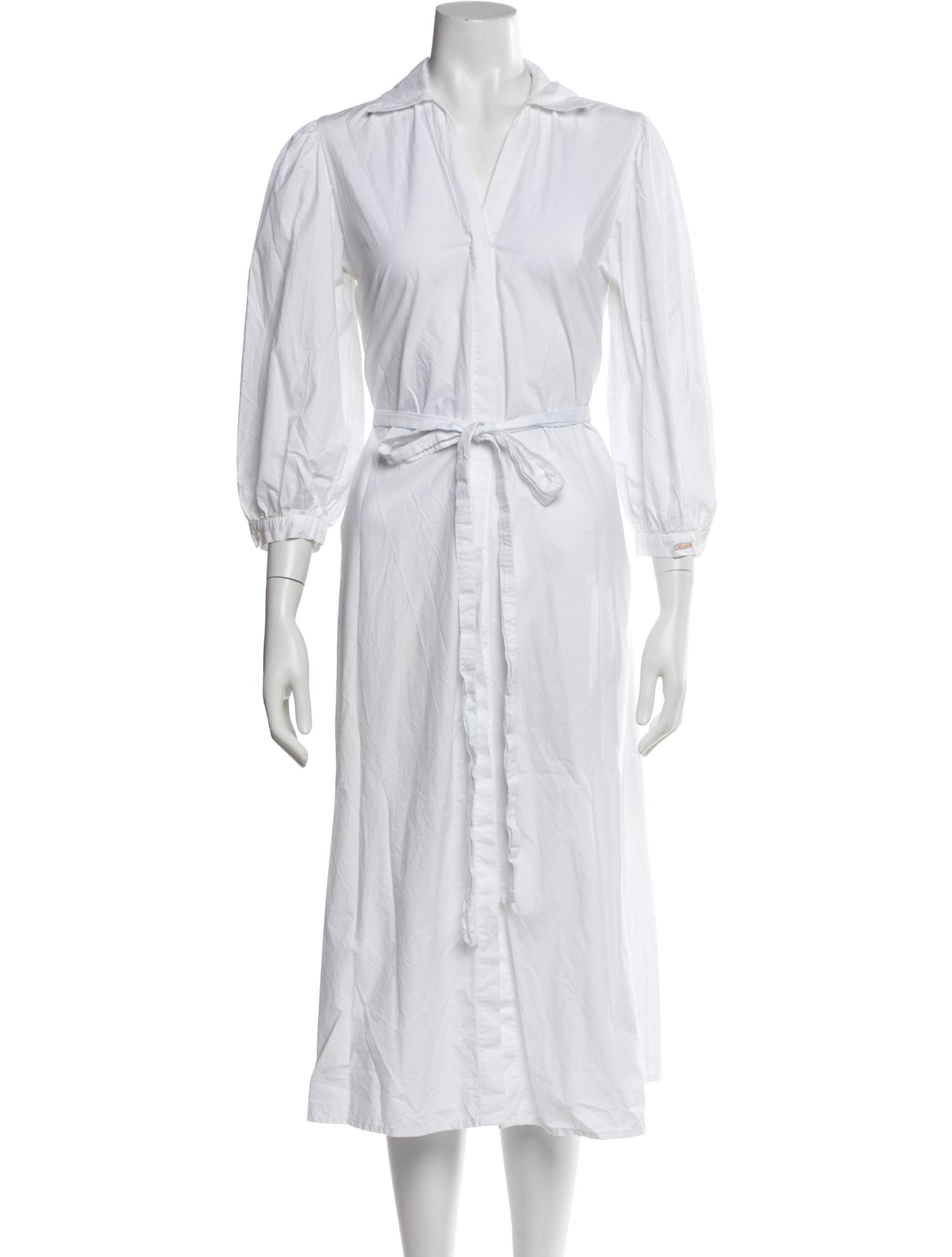 Melissa Odabash V-Neck Midi Length Dress