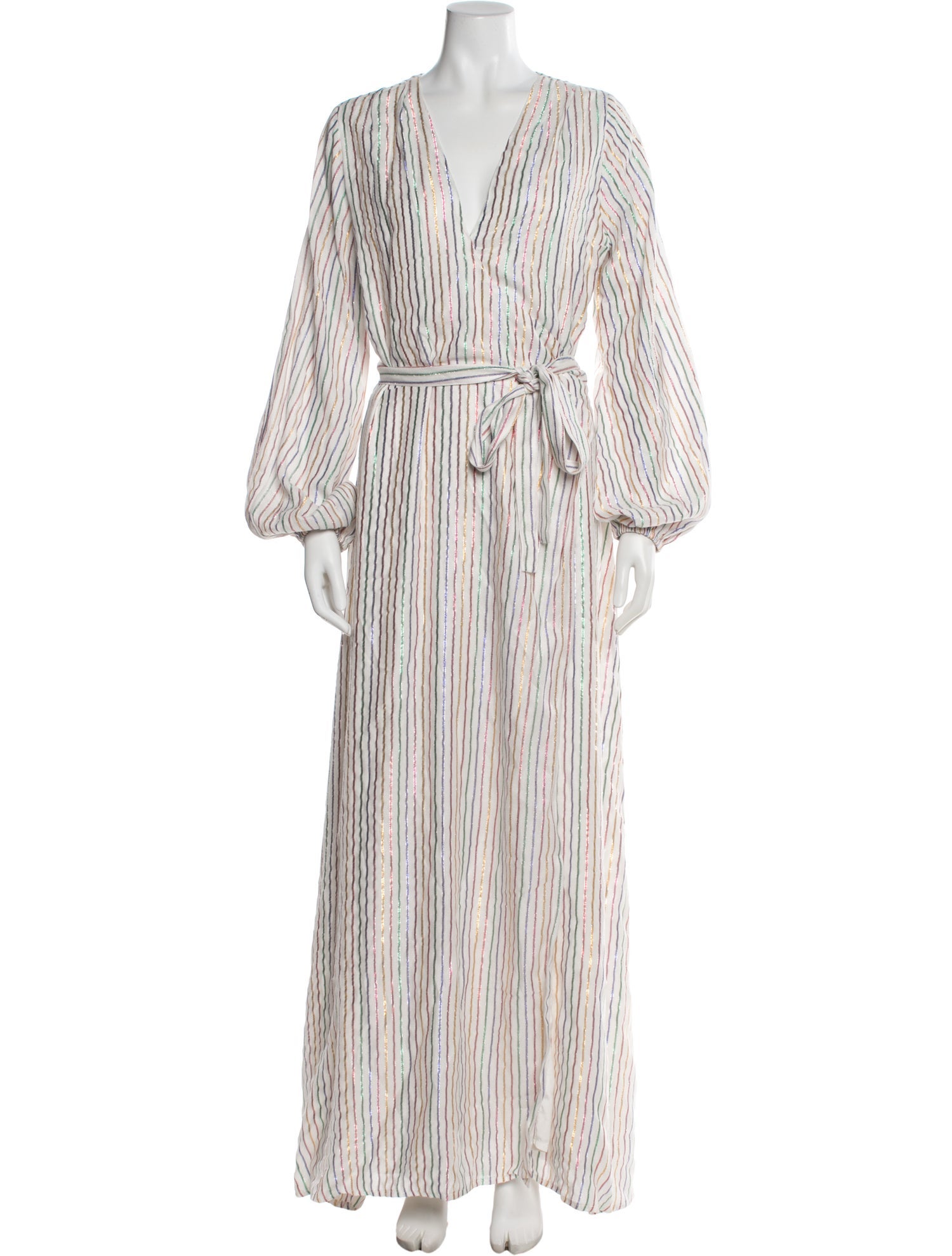 Melissa Odabash Striped Long Dress w/ Tags