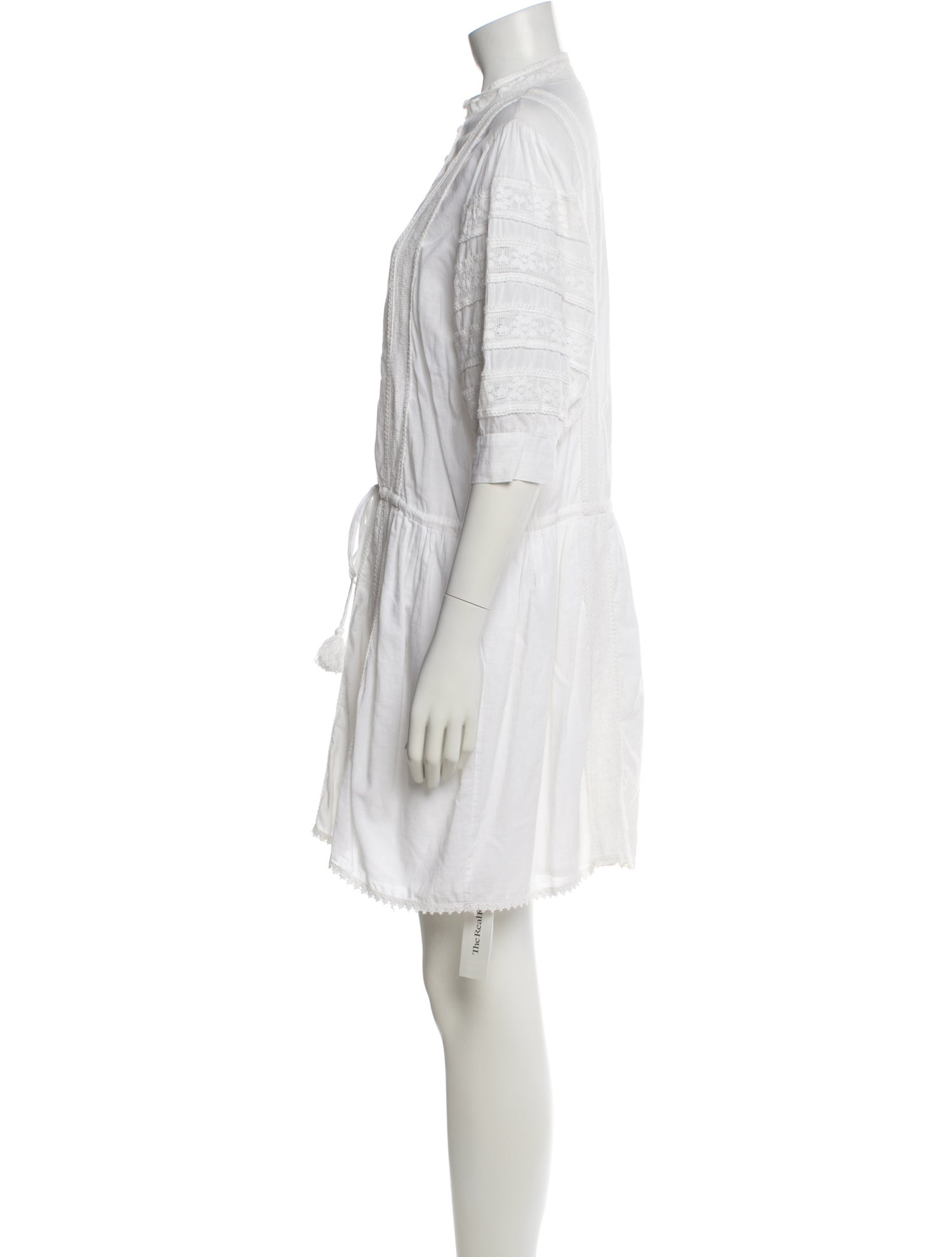 Melissa Odabash Mock Neck Mini Dress