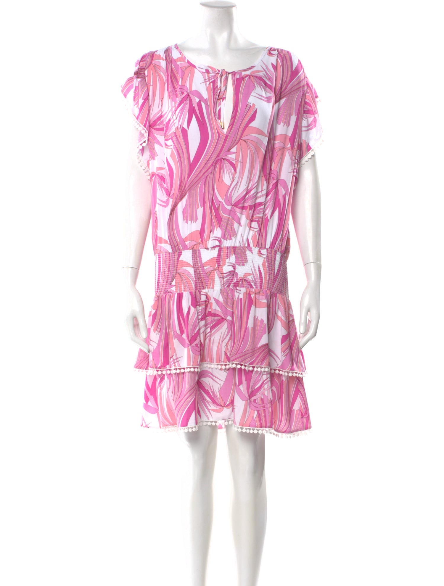 Melissa Odabash Printed Mini Dress
