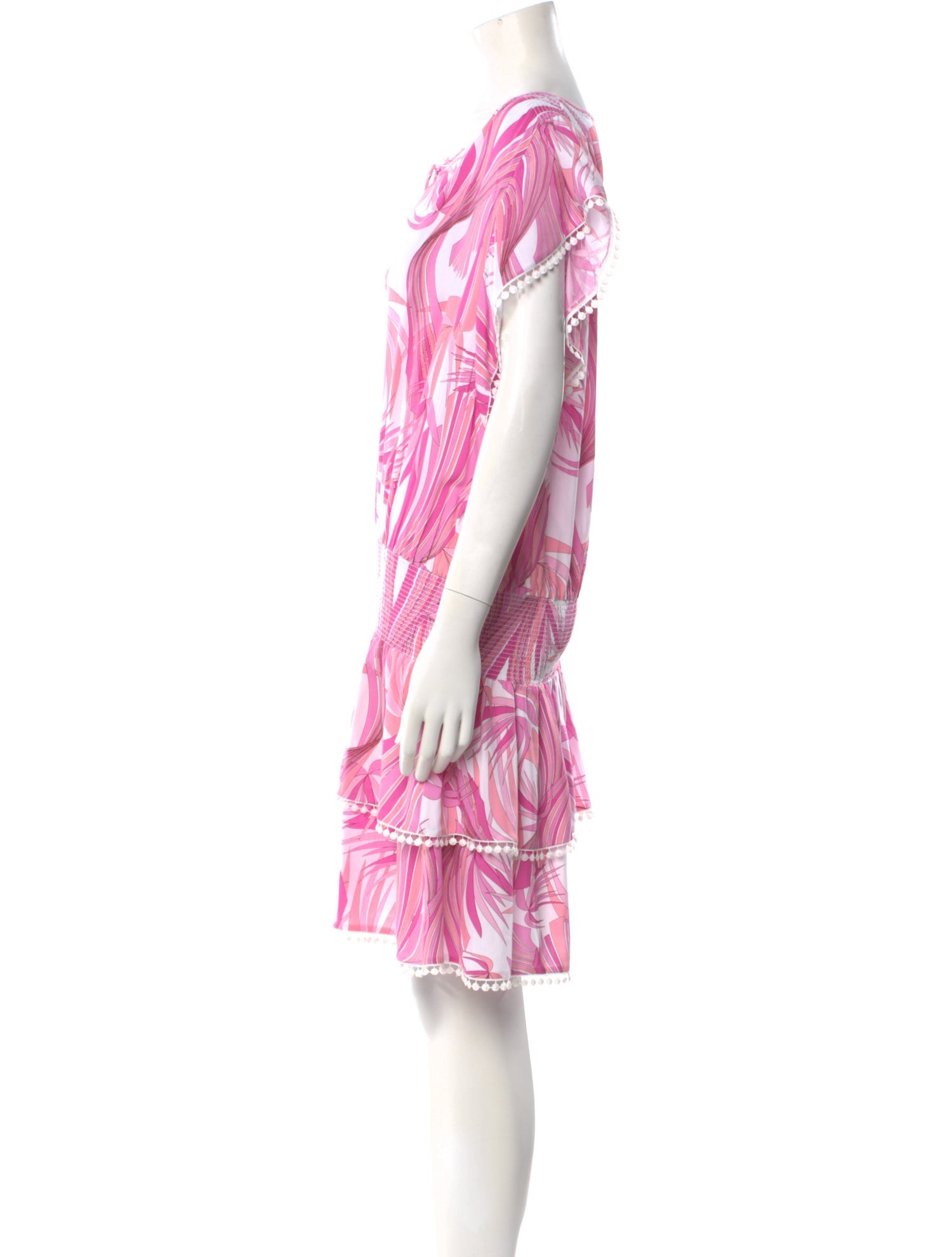 Melissa Odabash Printed Mini Dress