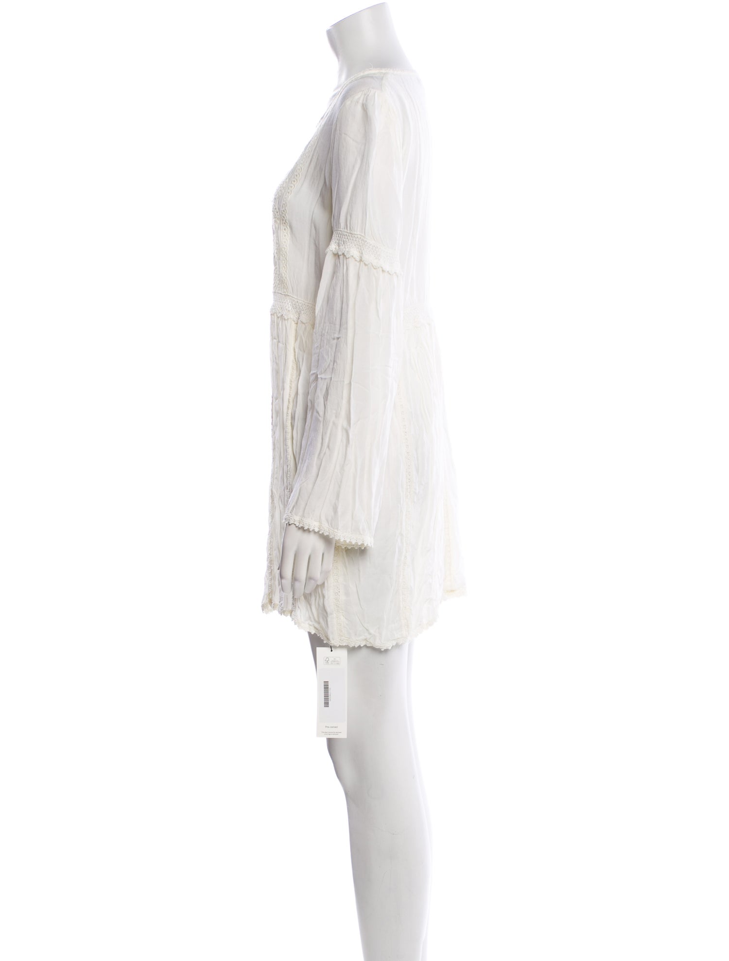 Melissa Odabash Scoop Neck Mini Dress