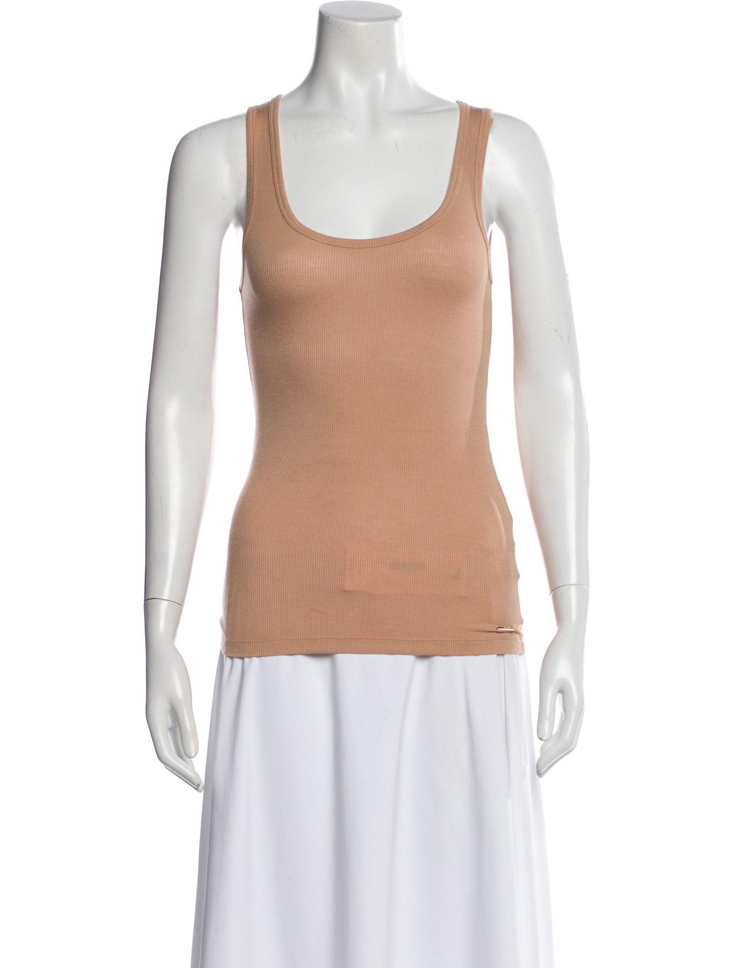 Melissa Odabash Scoop Neck Sleeveless Top