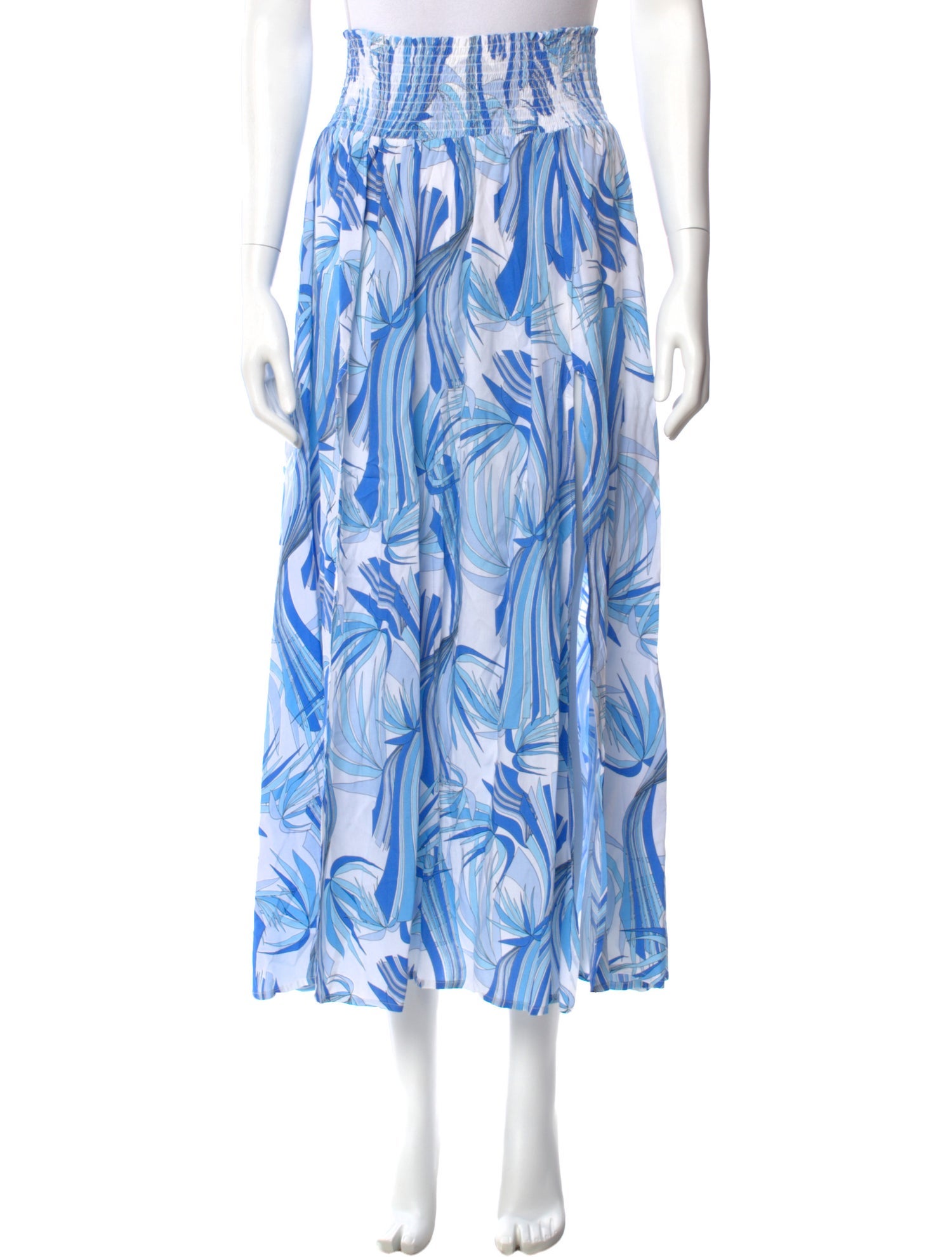 Melissa Odabash Printed Midi Length Skirt w/ Tags