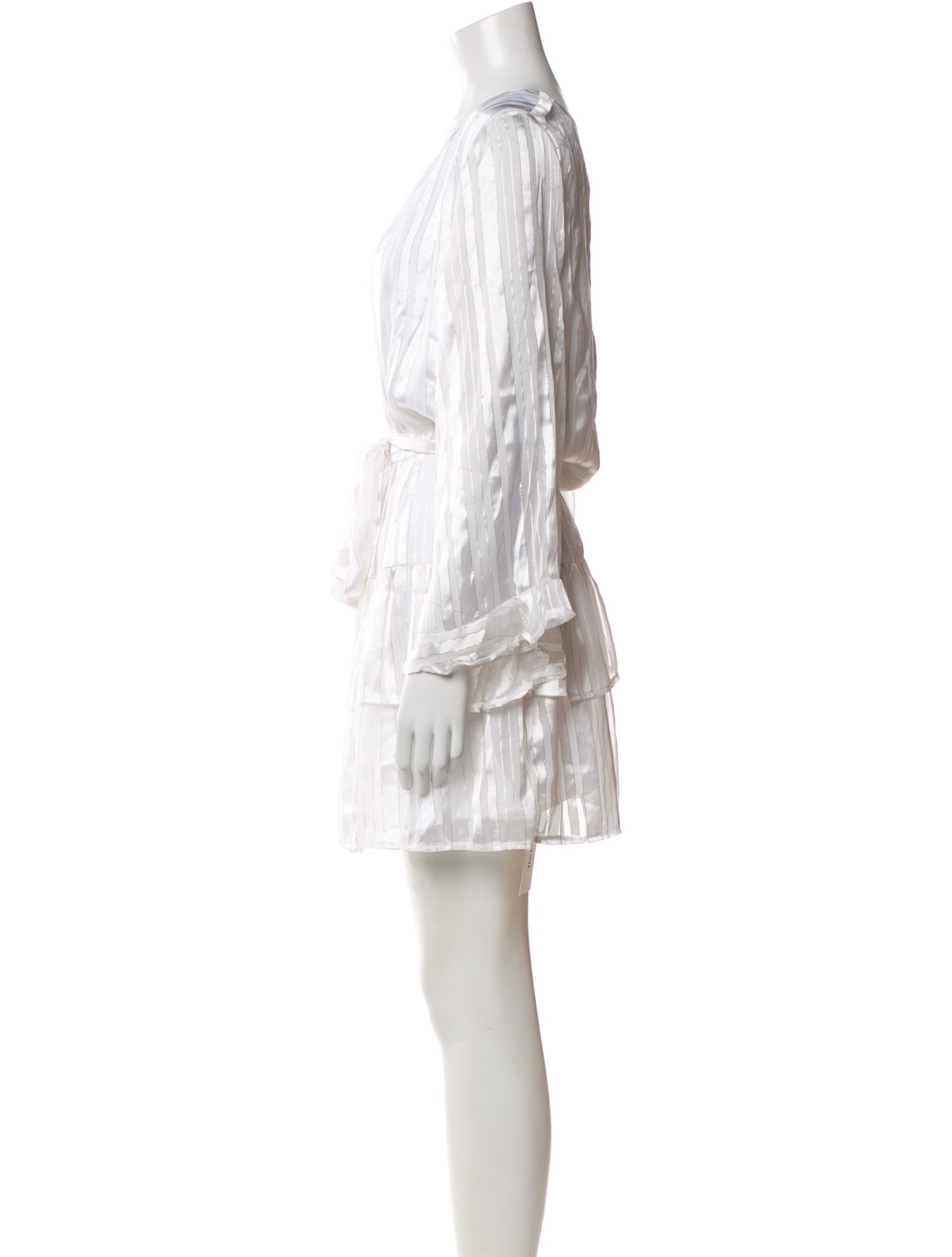 Melissa Odabash Lace Pattern Mini Dress