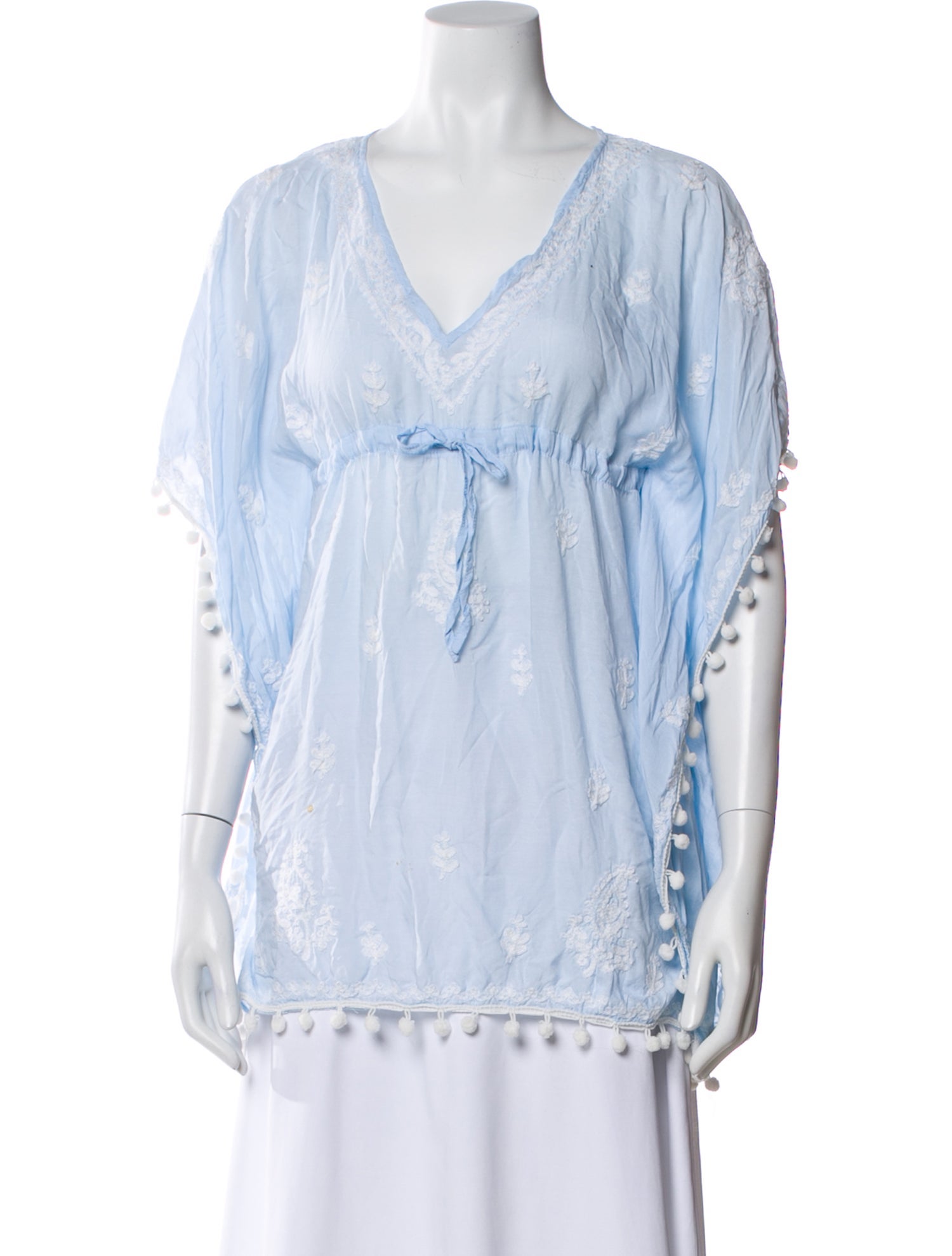 Melissa Odabash Printed V-Neck Tunic