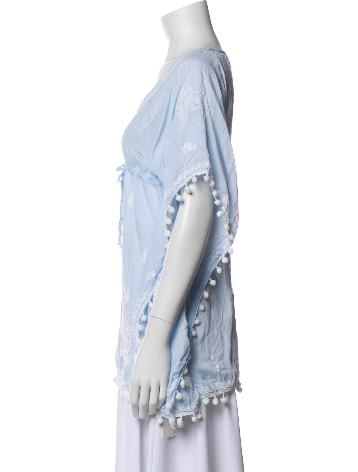 Melissa Odabash Printed V-Neck Tunic