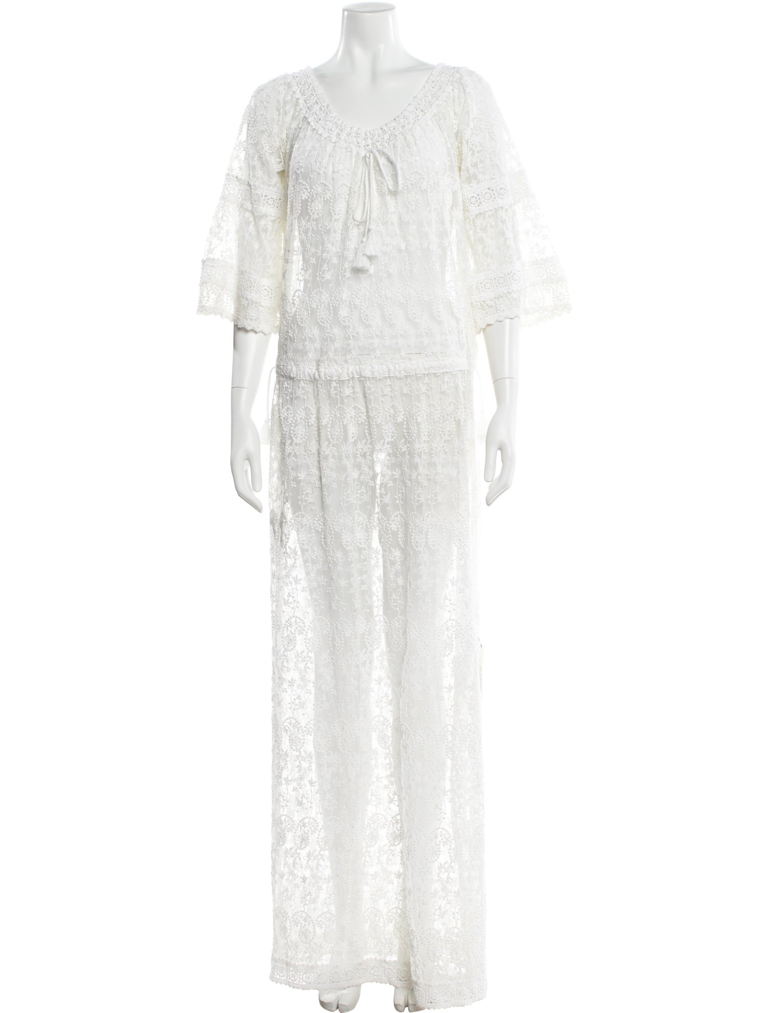 Melissa Odabash Tassel Accents Cover-Up