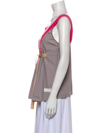 Odd Molly Square Neckline Sleeveless Tunic