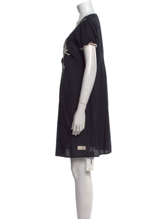 Odd Molly V-Neck Mini Dress