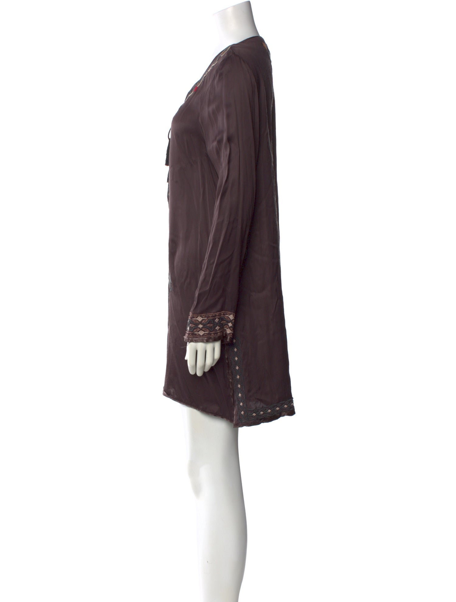 Odd Molly V-Neck Mini Dress