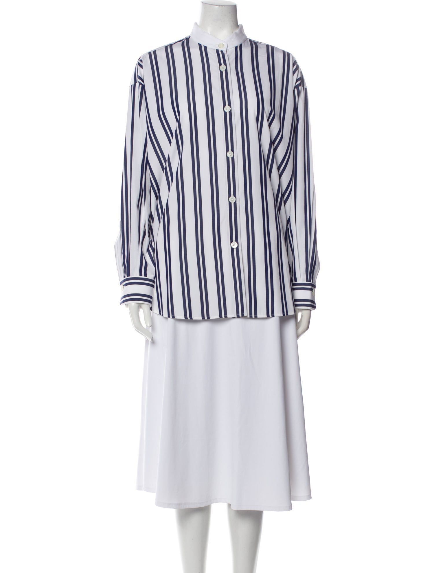 Odeeh Striped Mock Neck Tunic w/ Tags