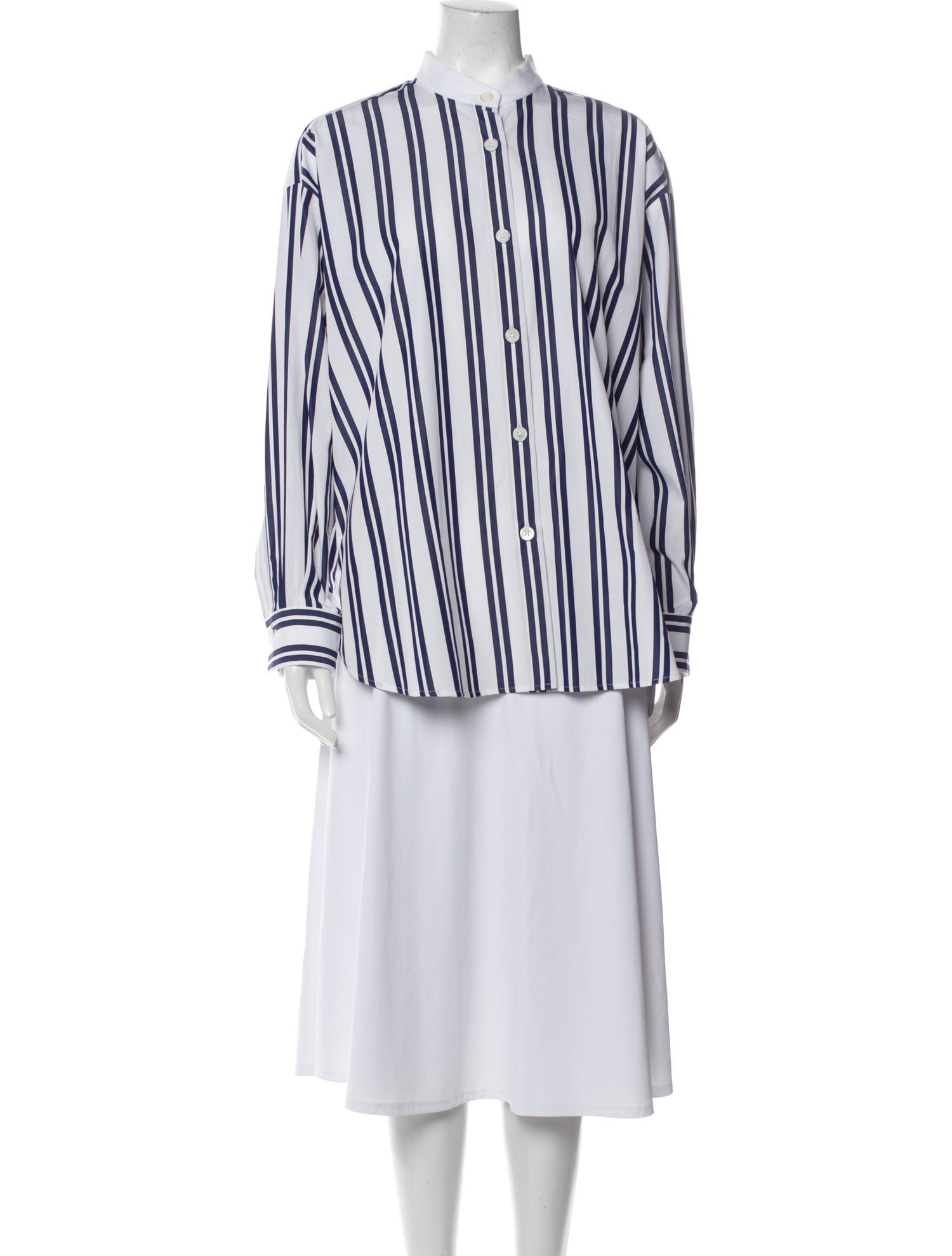 Odeeh Striped Mock Neck Tunic w/ Tags
