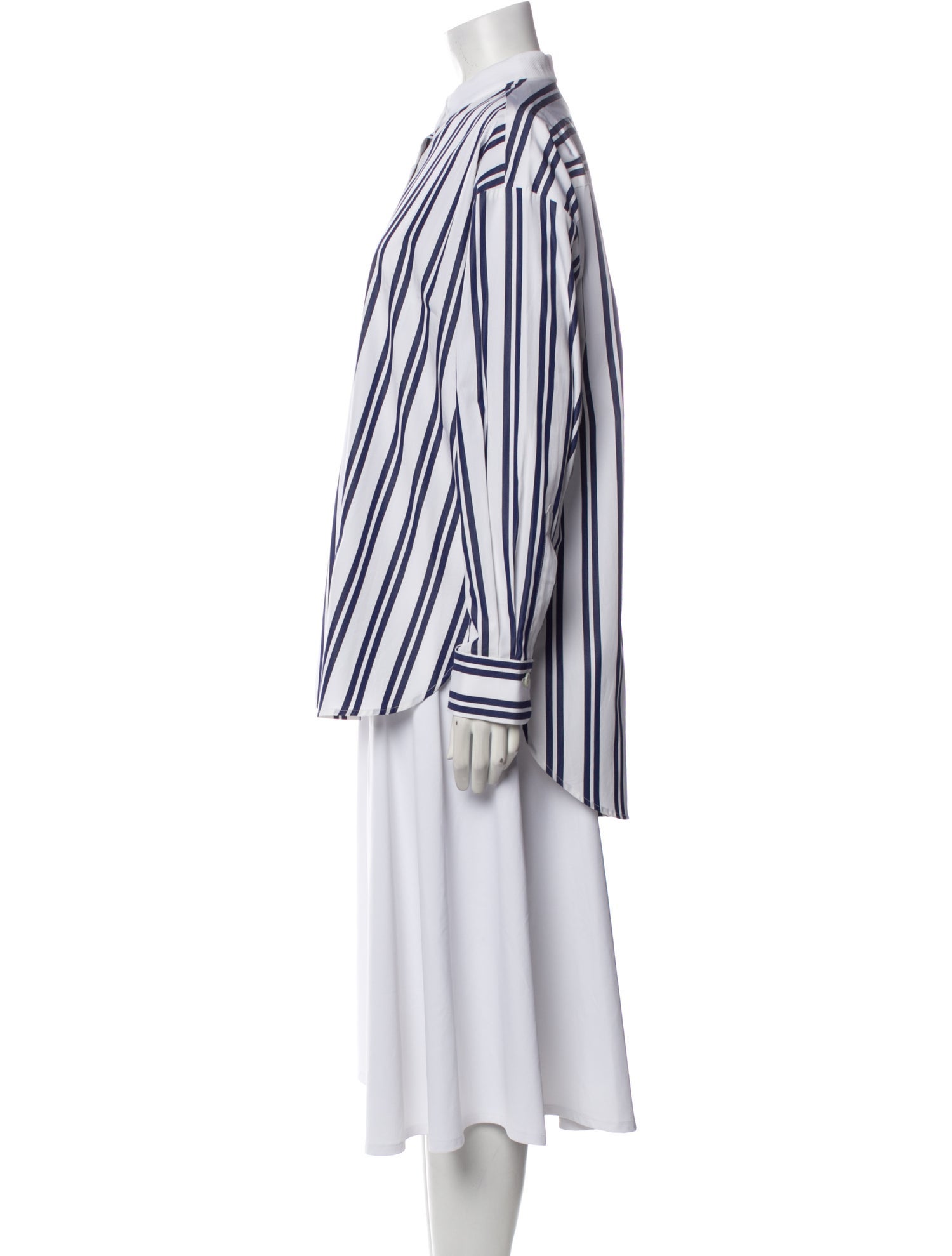 Odeeh Striped Mock Neck Tunic w/ Tags