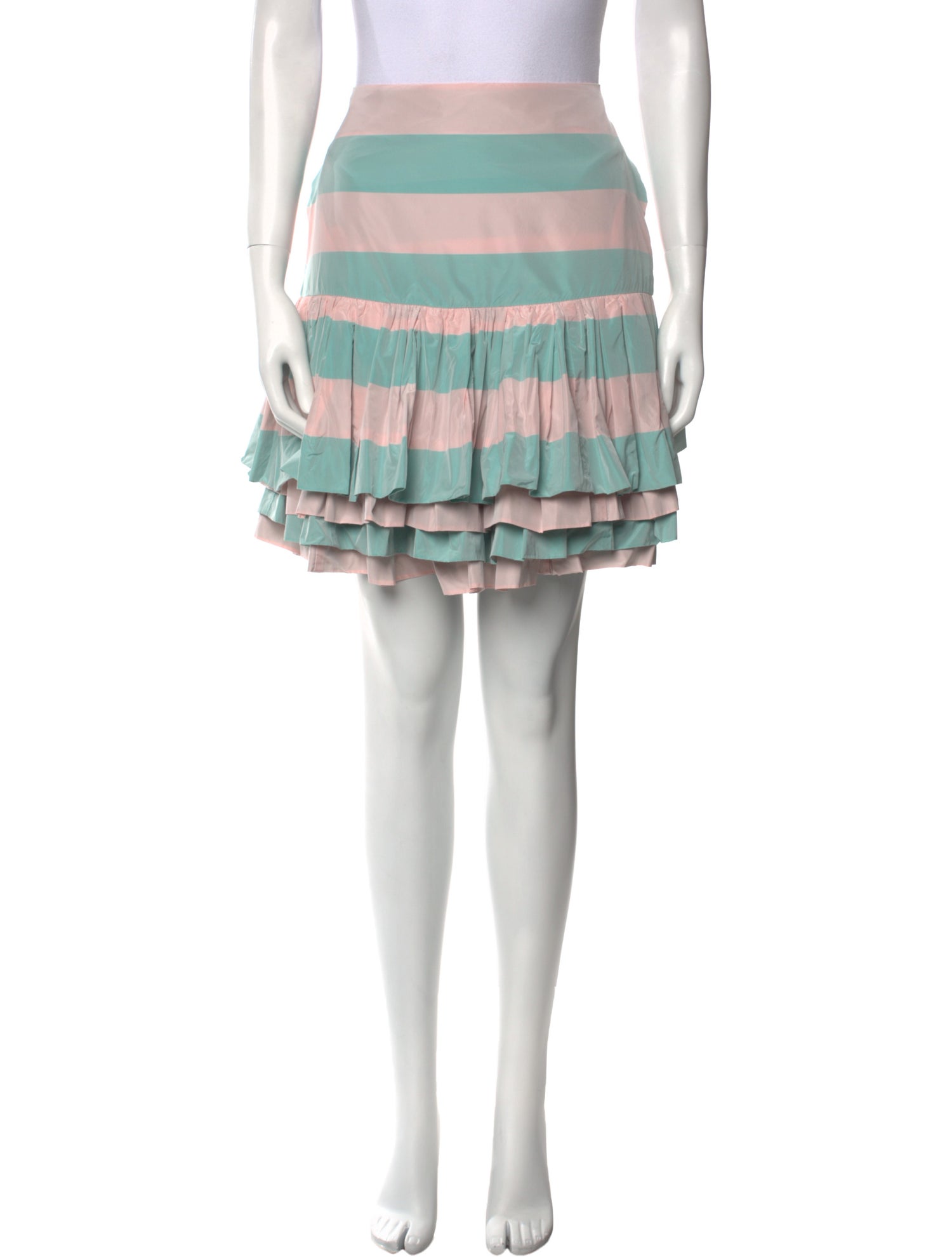 Odeeh Striped Knee-Length Skirt w/ Tags