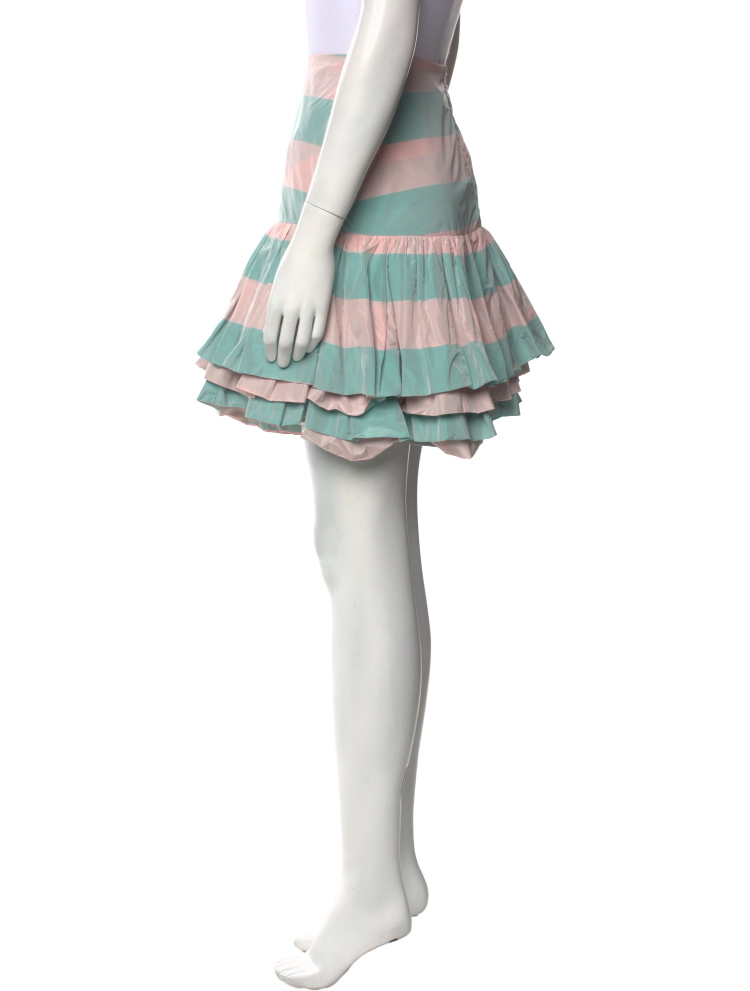 Odeeh Striped Knee-Length Skirt w/ Tags