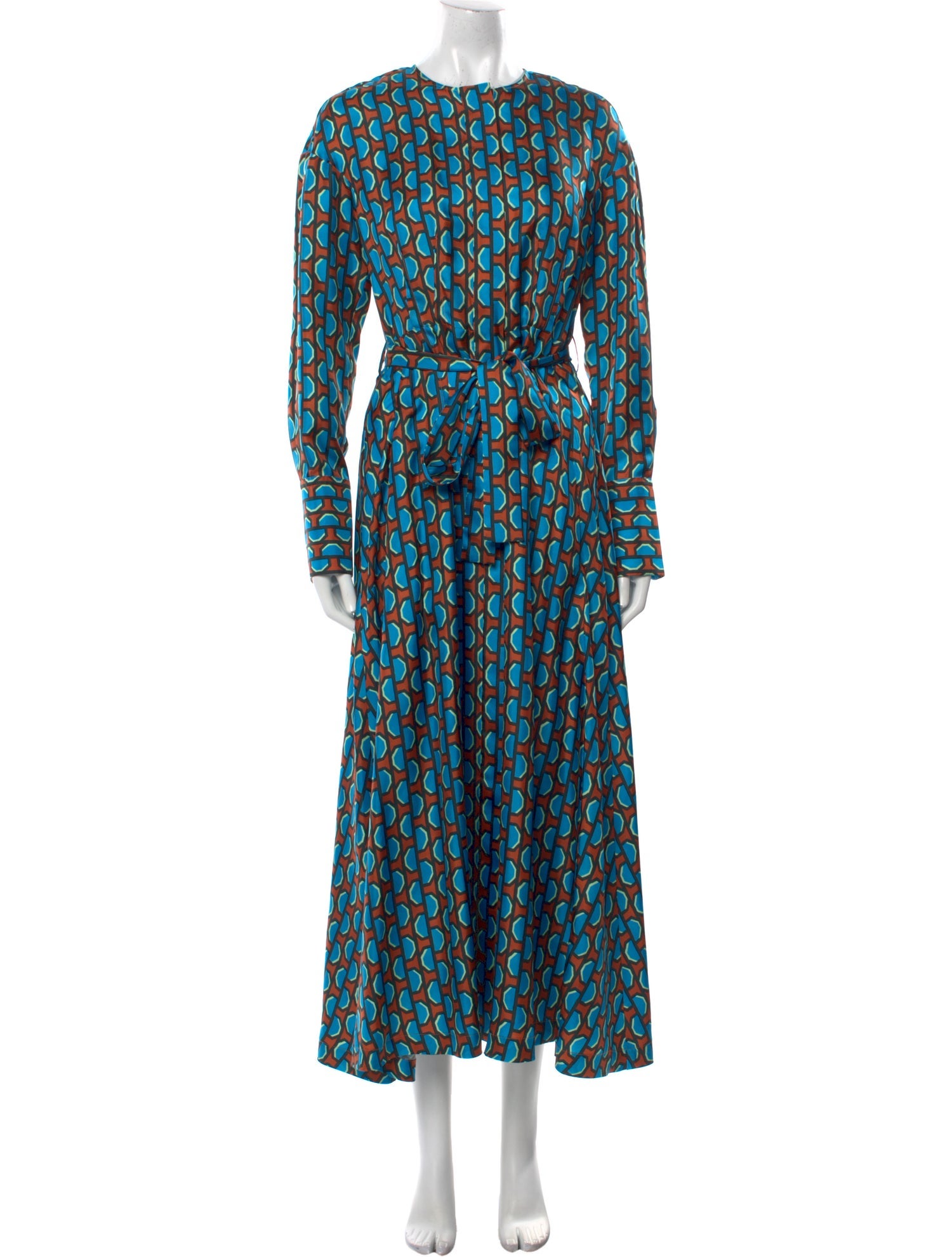 Odeeh Silk Long Dress w/ Tags