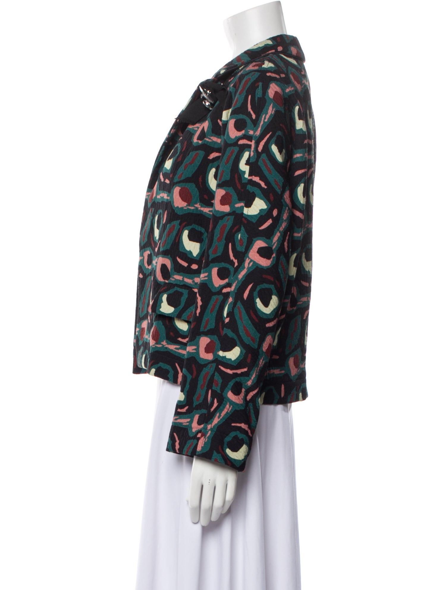 Odeeh Printed Blazer w/ Tags