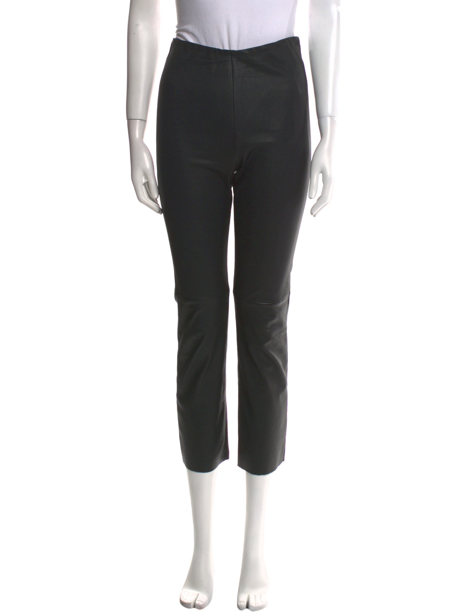 Odeeh Lamb Leather Skinny Leg Pants