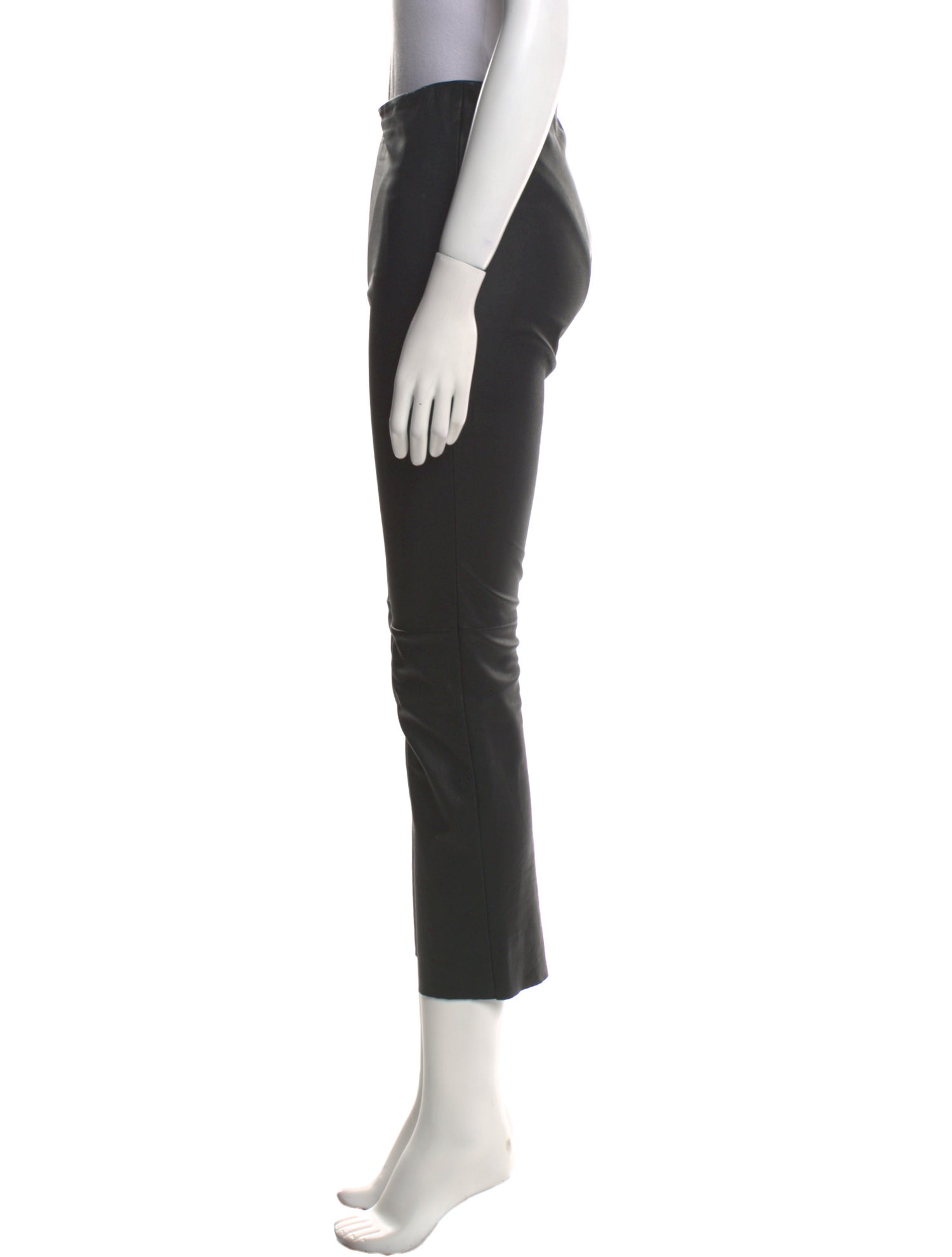 Odeeh Lamb Leather Skinny Leg Pants