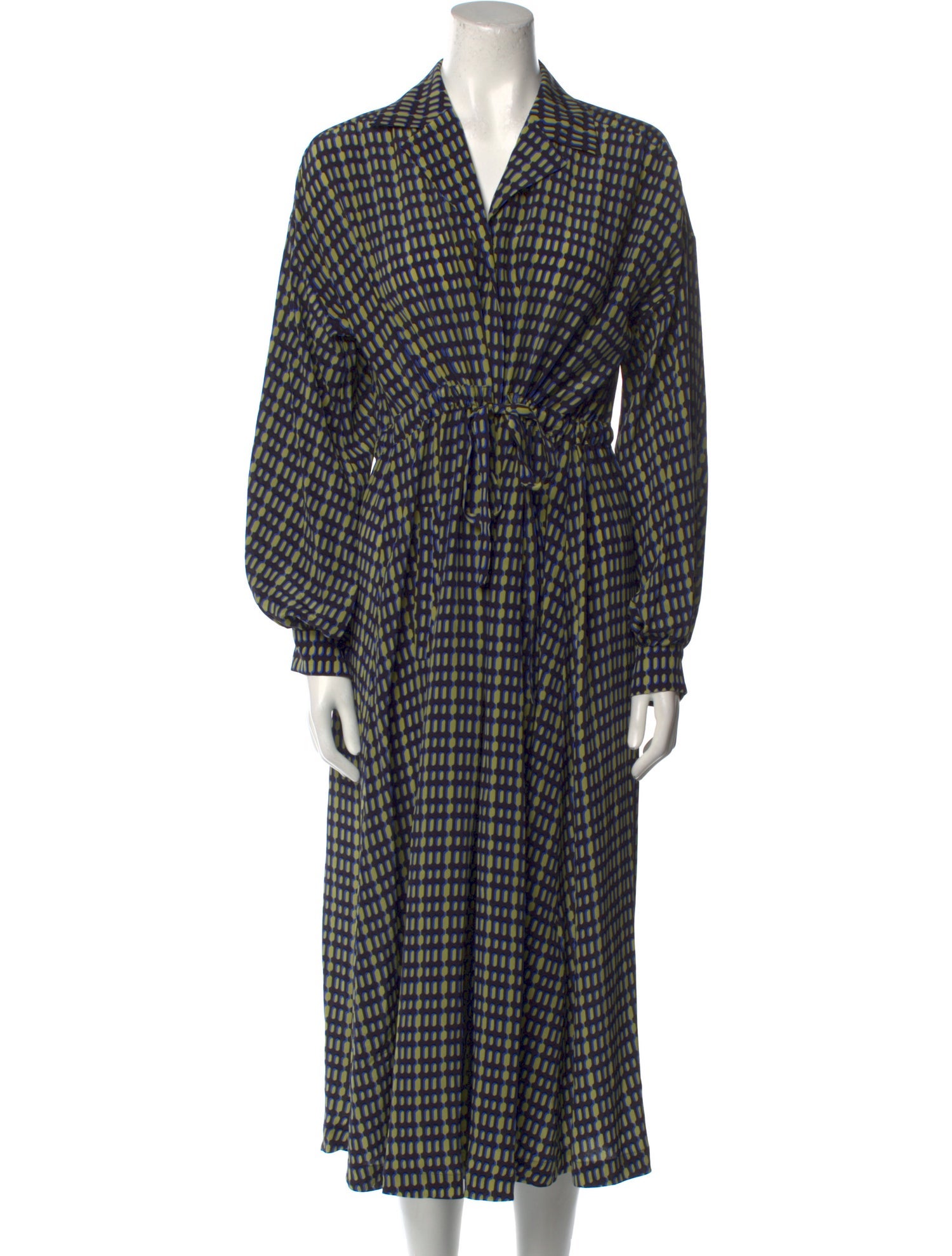 Odeeh Silk Long Dress