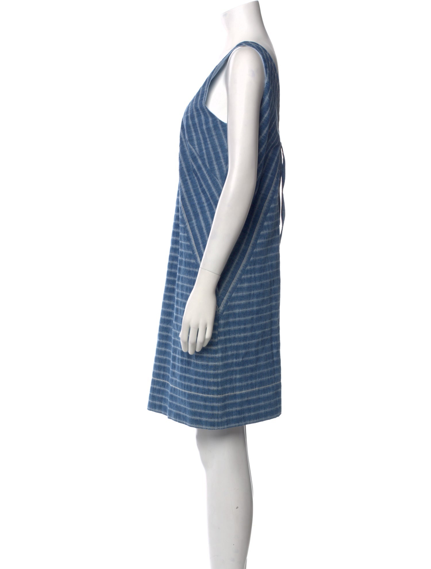 Odeeh Striped Mini Dress w/ Tags