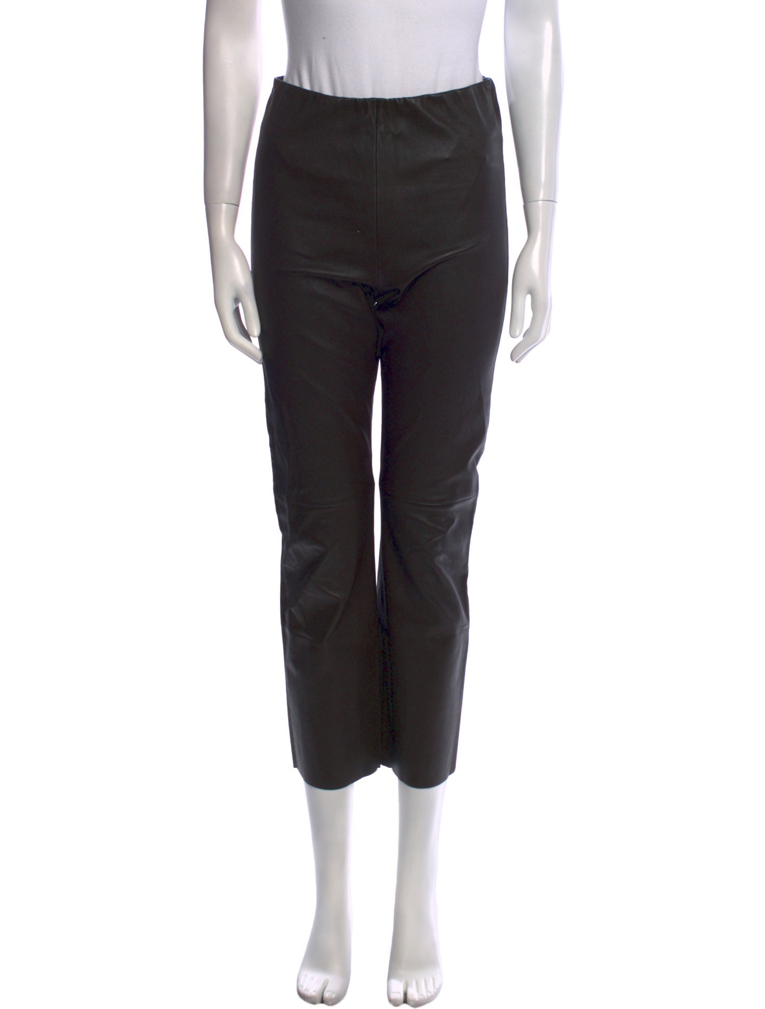 Odeeh Leather Straight Leg Pants