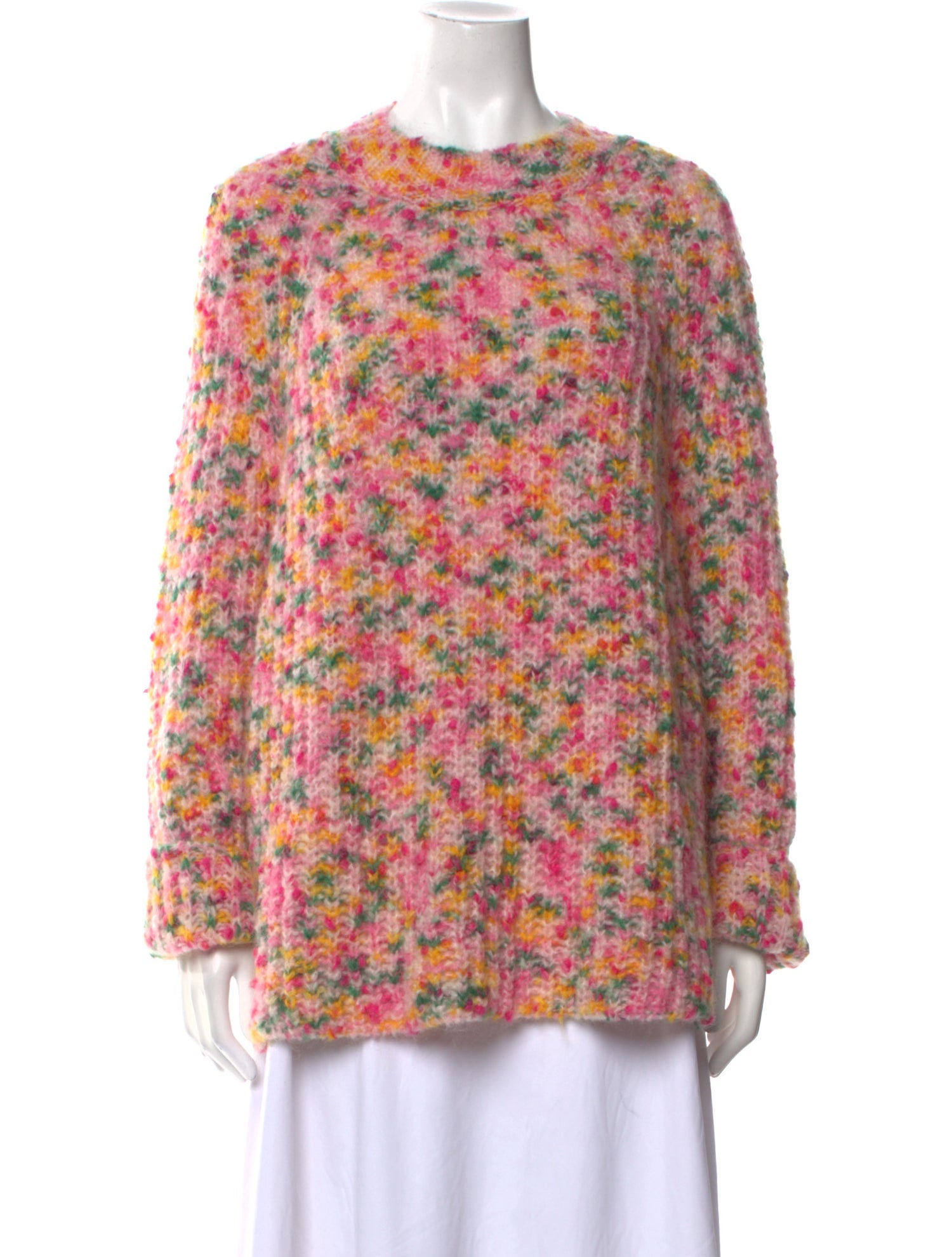 Odeeh Printed Crew Neck Sweater w/ Tags