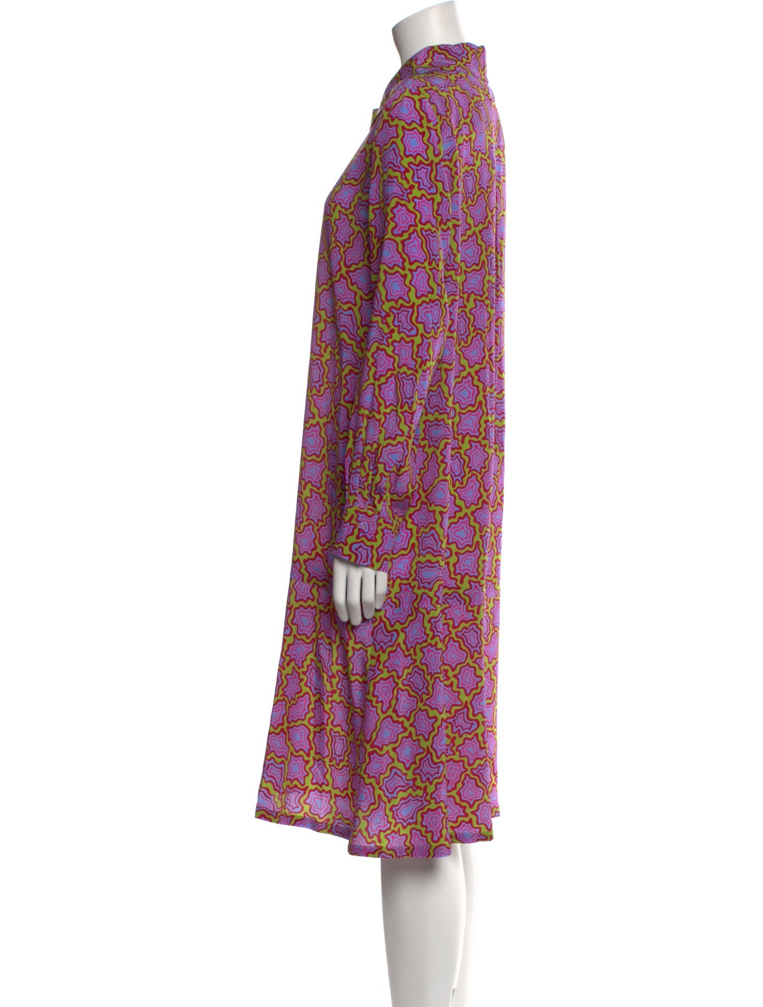 Odeeh Silk Midi Length Dress w/ Tags