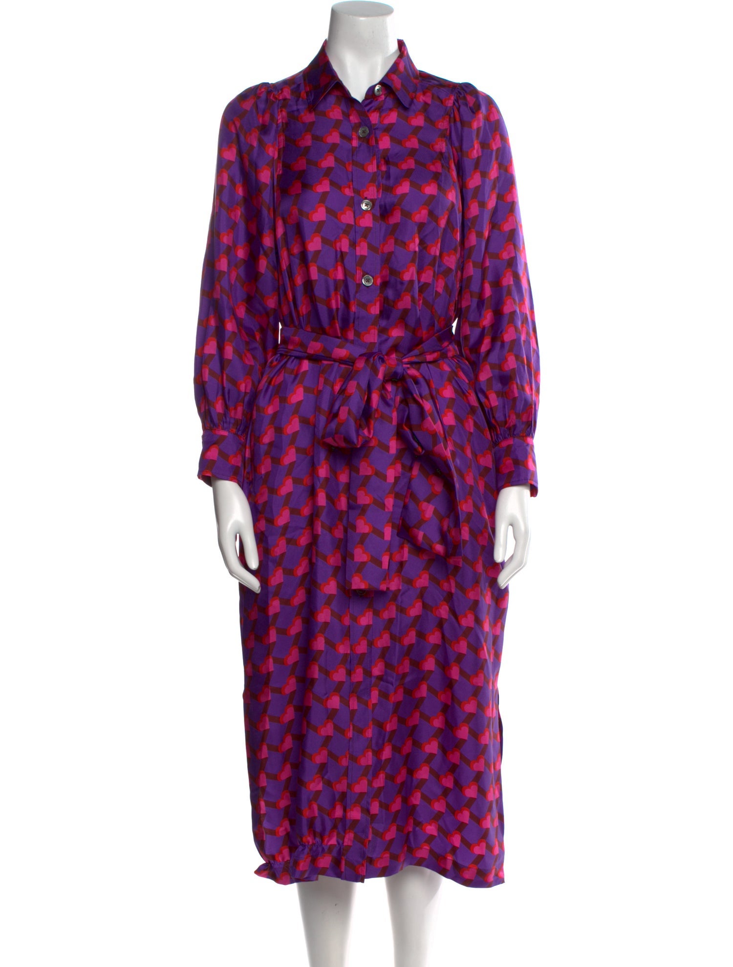 Odeeh Silk Midi Length Dress