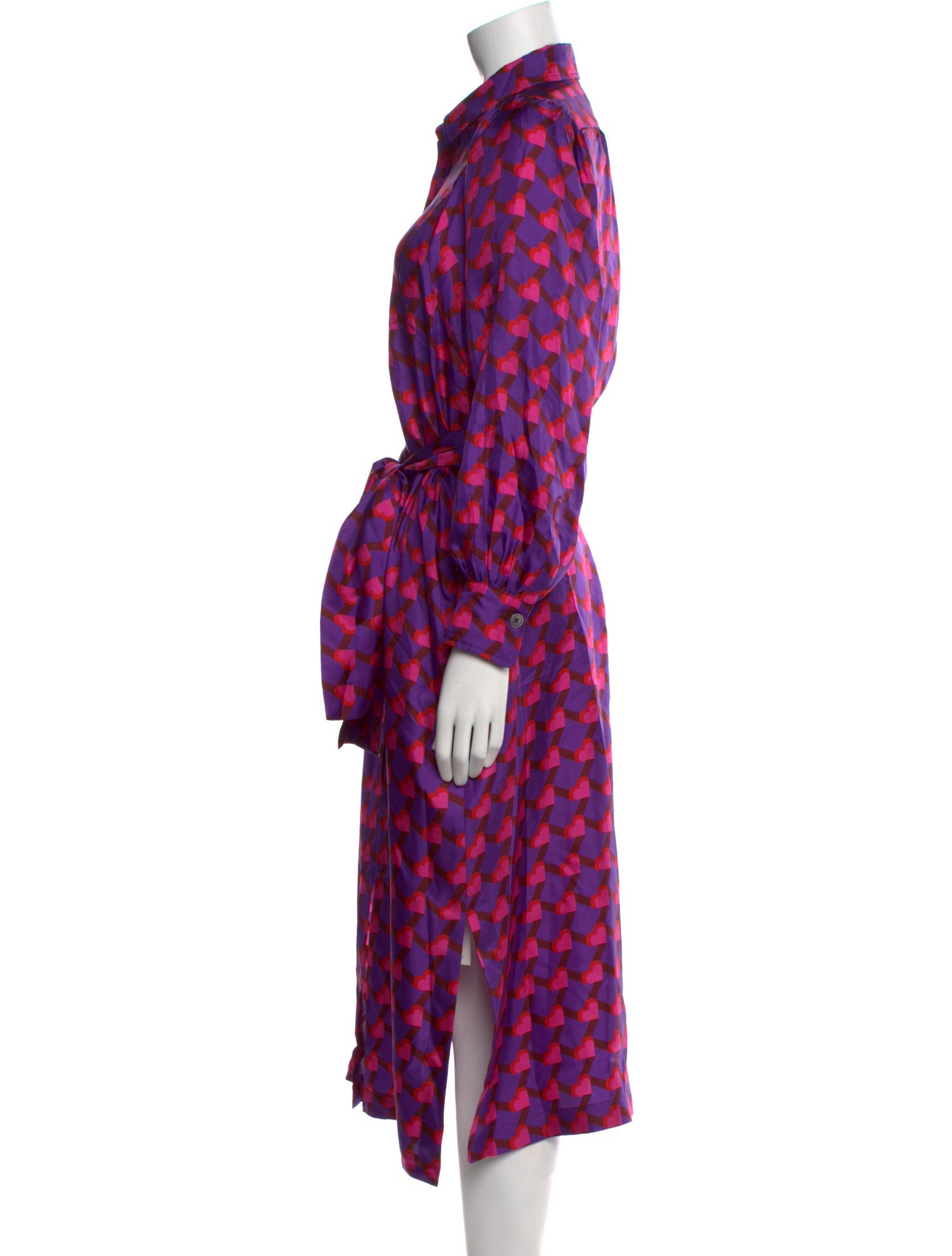 Odeeh Silk Midi Length Dress