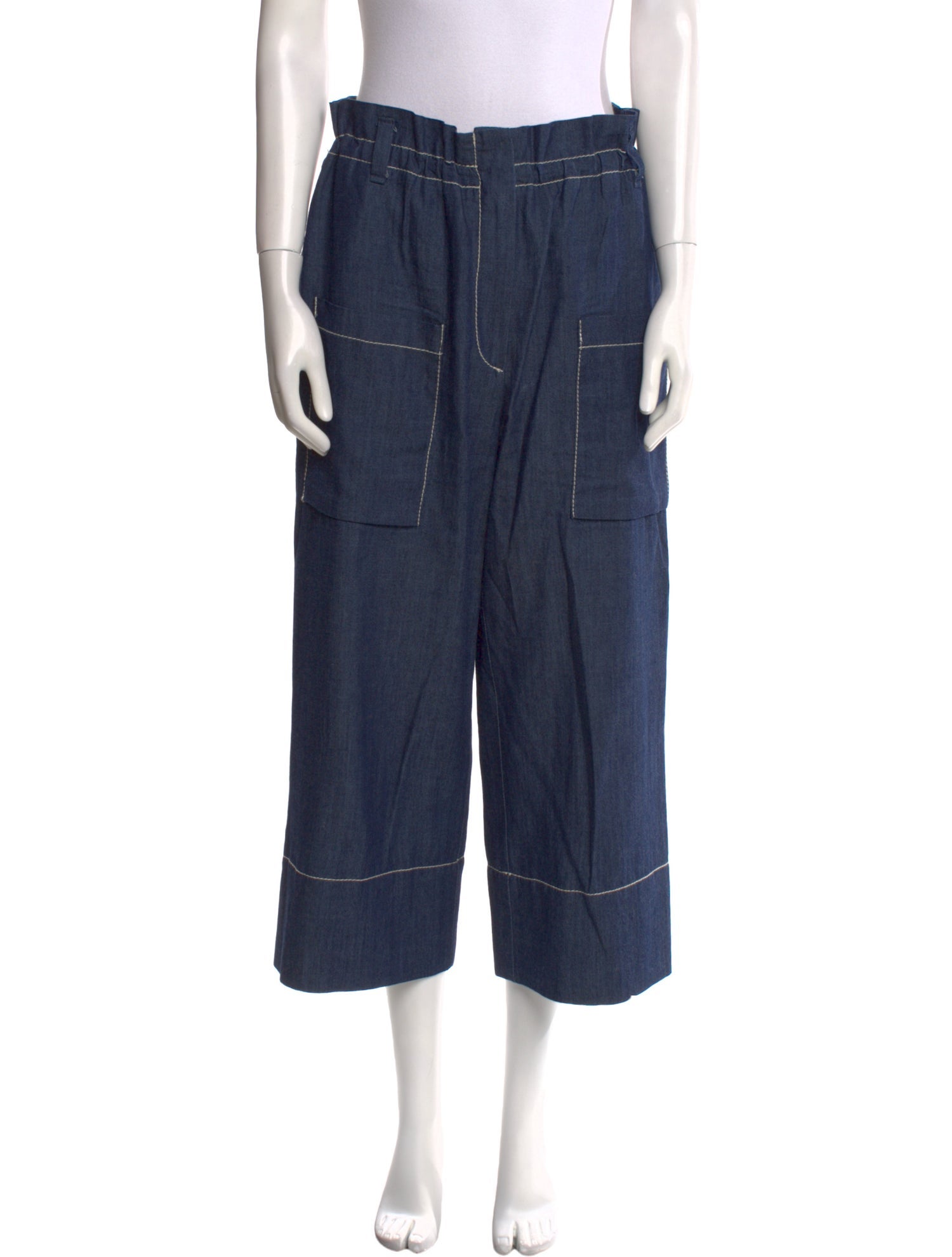 Odeeh High-Rise Wide Leg Jeans