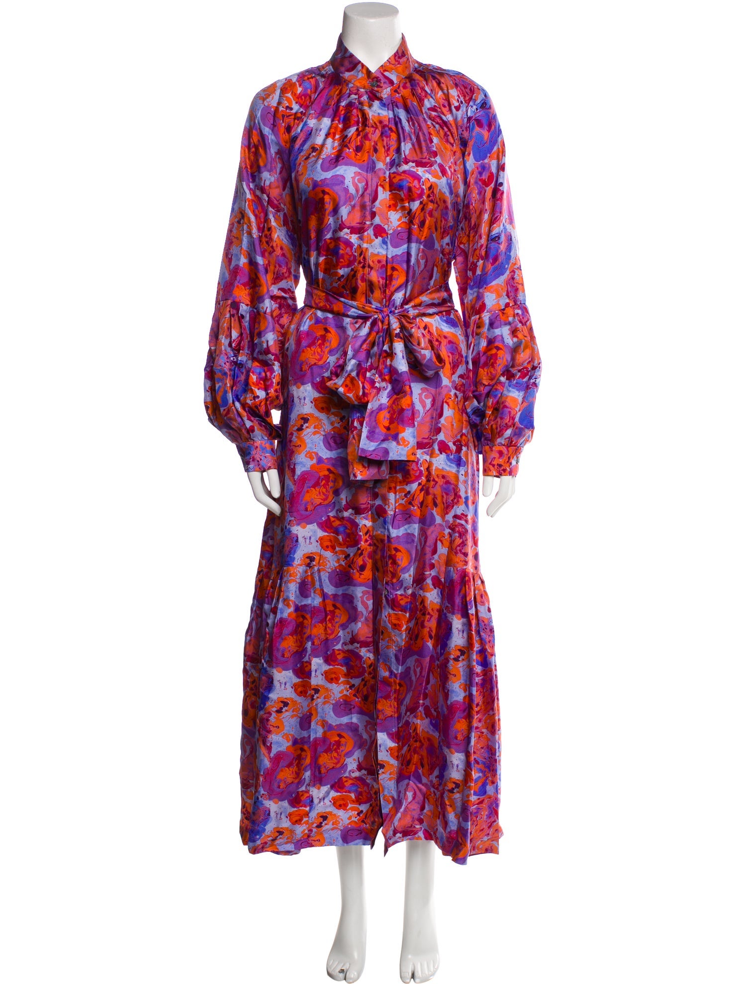 Odeeh Silk Long Dress w/ Tags