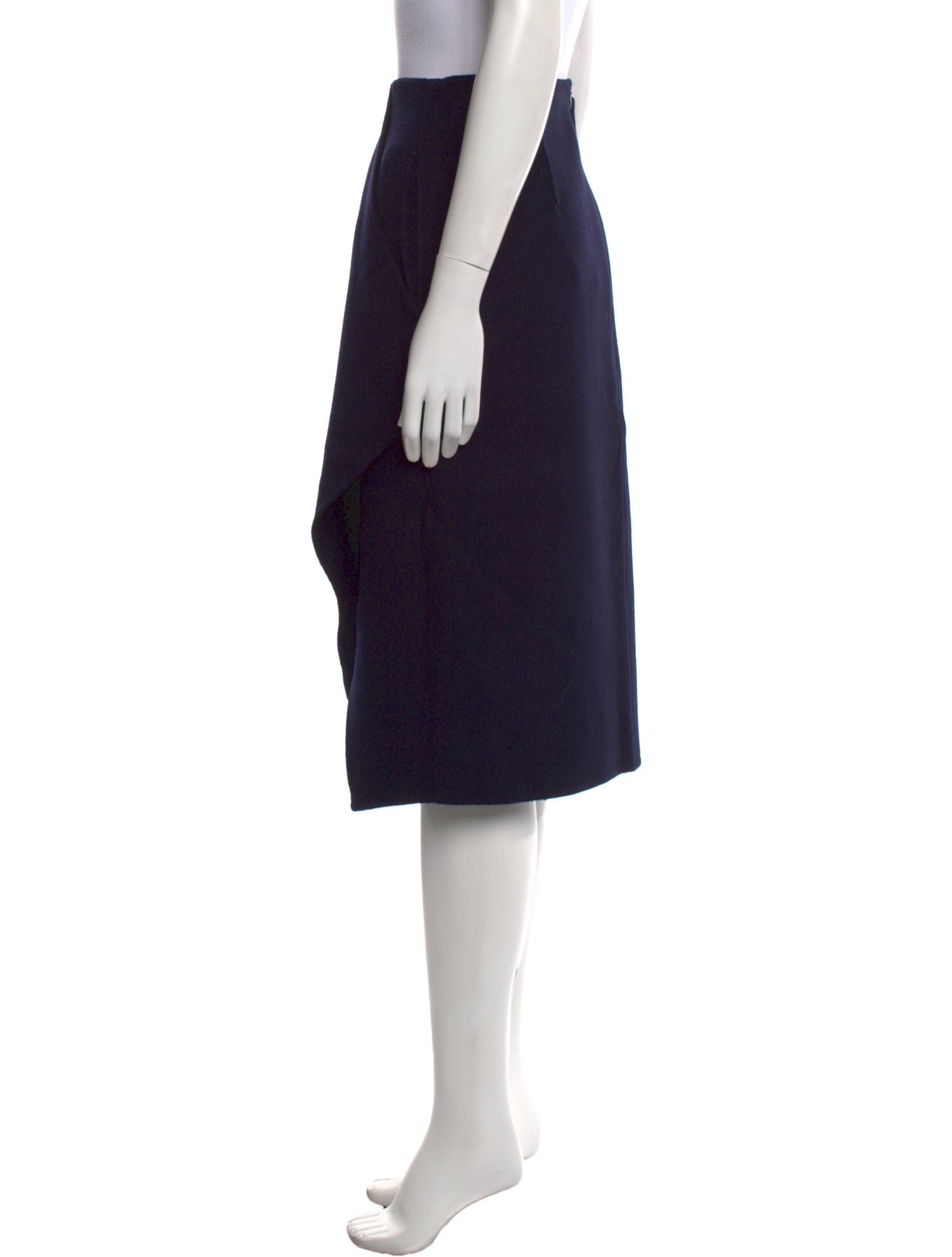 Odeeh Wool Knee-Length Skirt w/ Tags