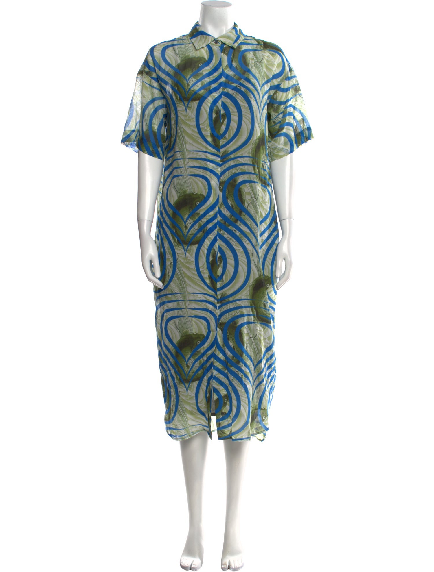 Odeeh Printed Long Dress