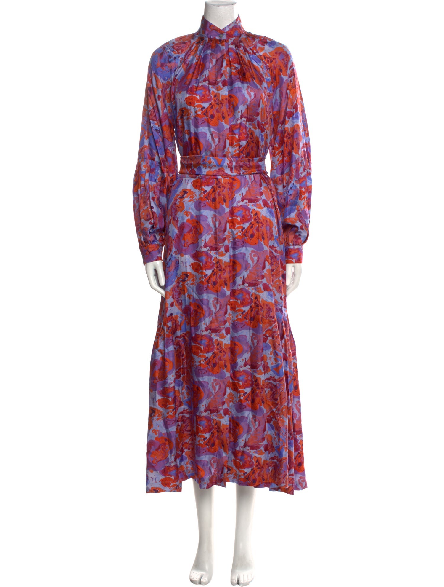 Odeeh Silk Long Dress