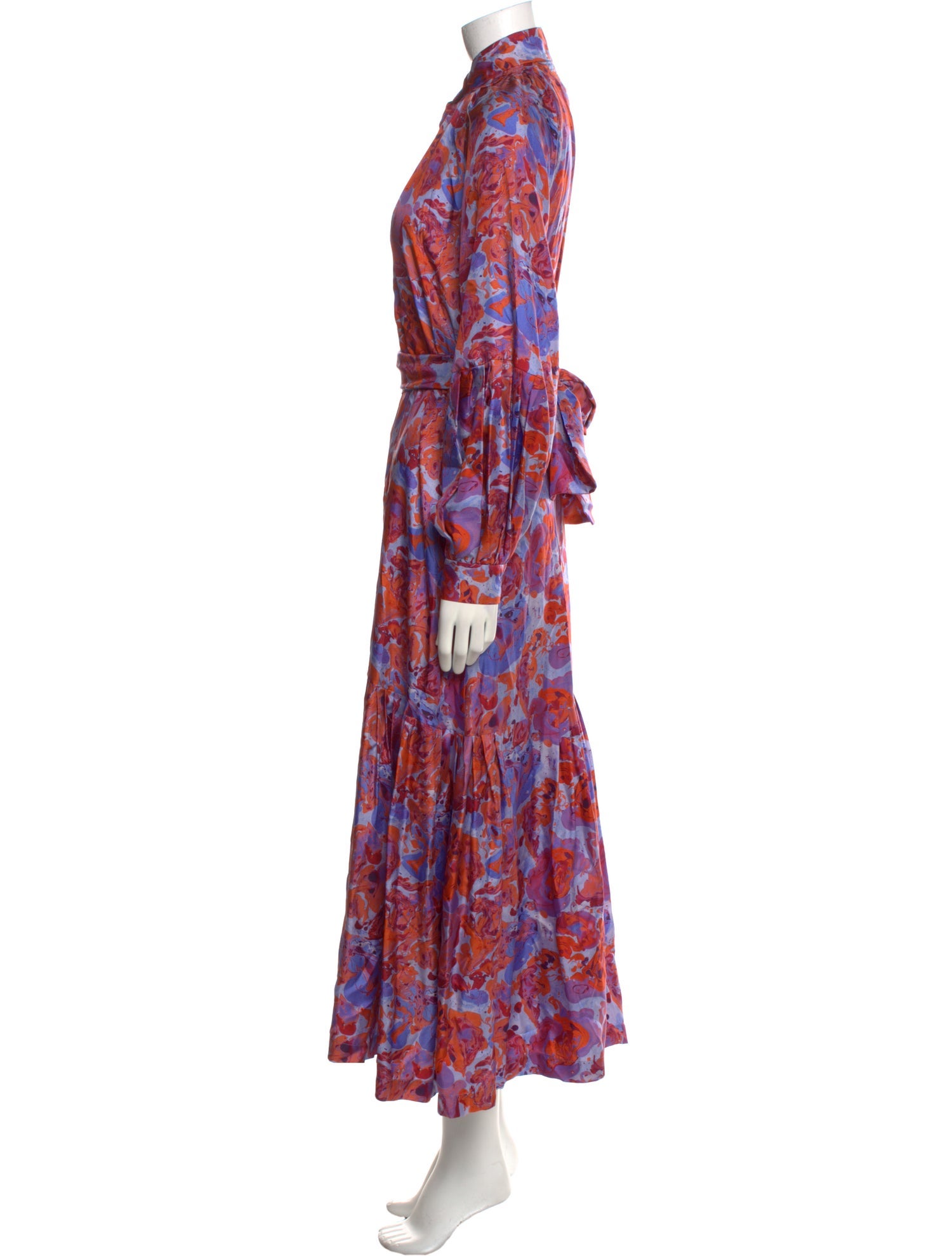 Odeeh Silk Long Dress