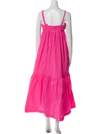 Odeeh Square Neckline Long Dress