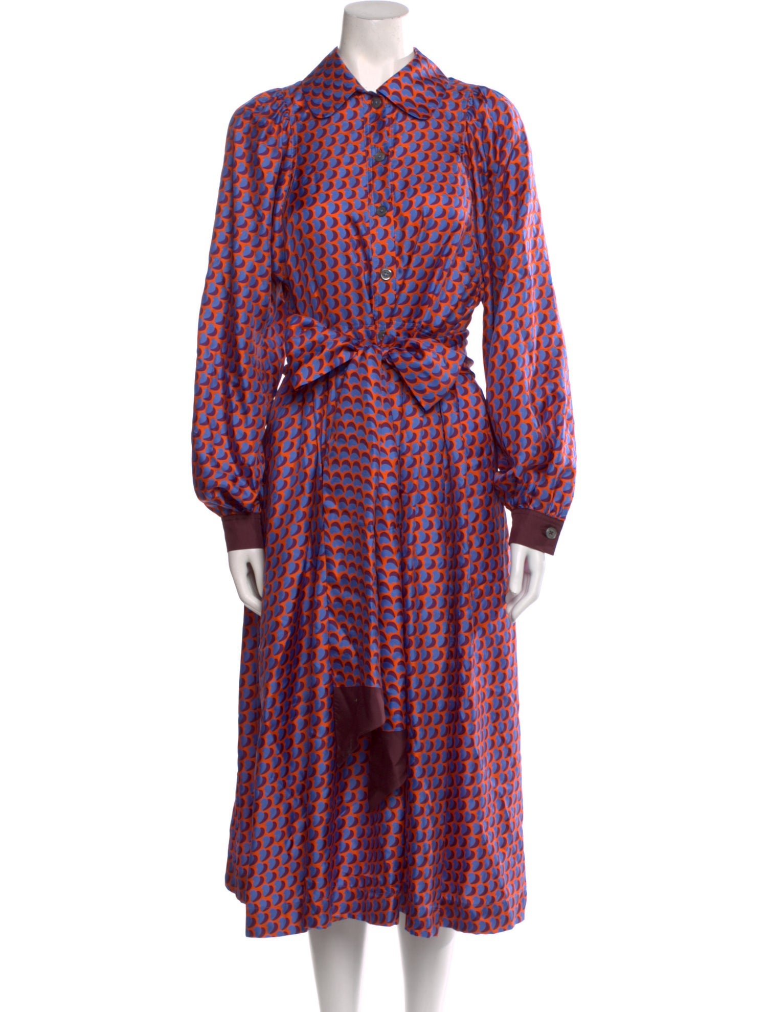 Odeeh Silk Long Dress w/ Tags