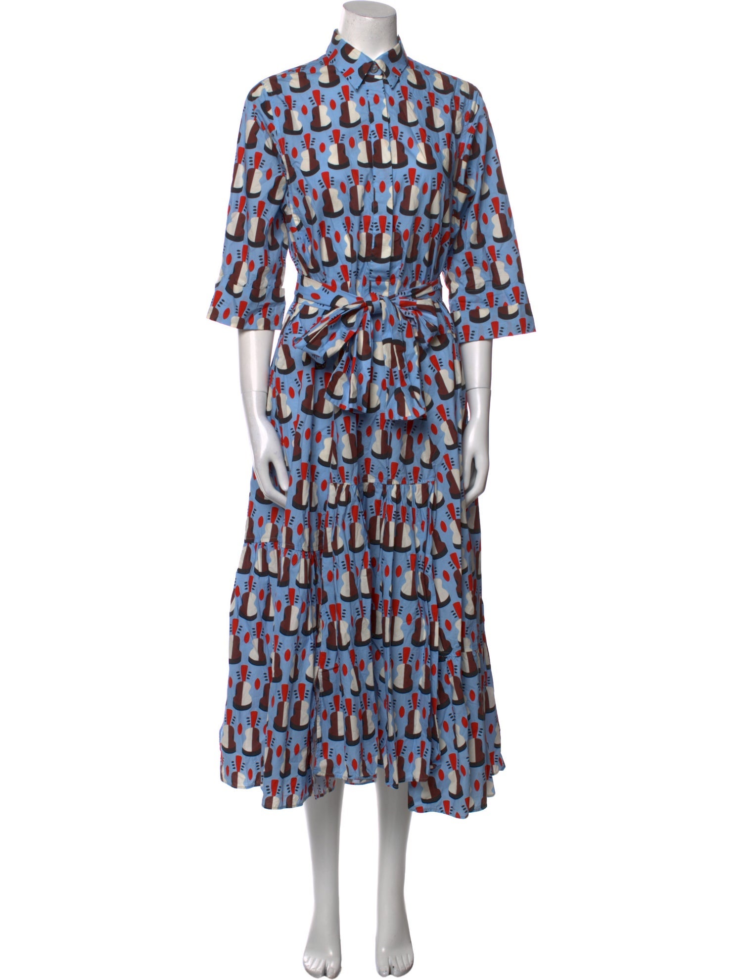 Odeeh Printed Long Dress