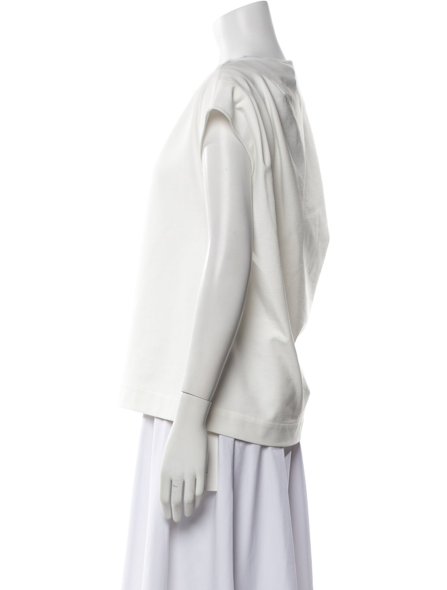 Odeeh Bateau Neckline Short Sleeve Blouse w/ Tags