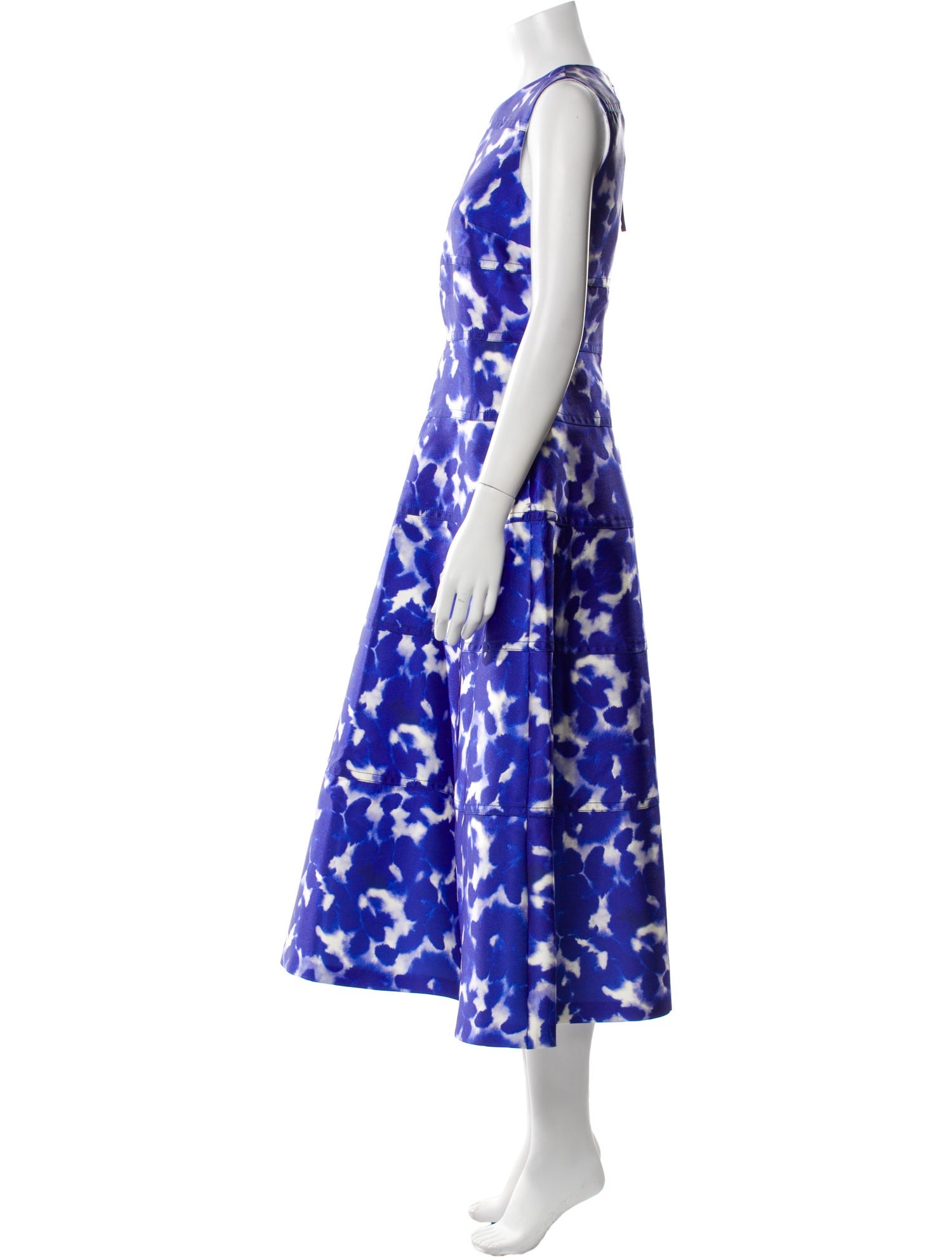 Odeeh Tie-Dye Print Long Dress