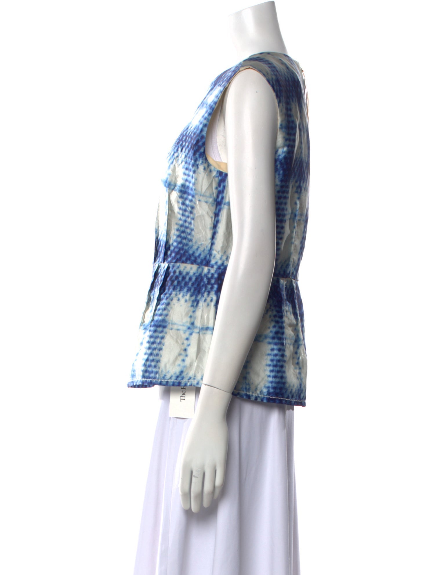 Odeeh Printed Crew Neck Top w/ Tags