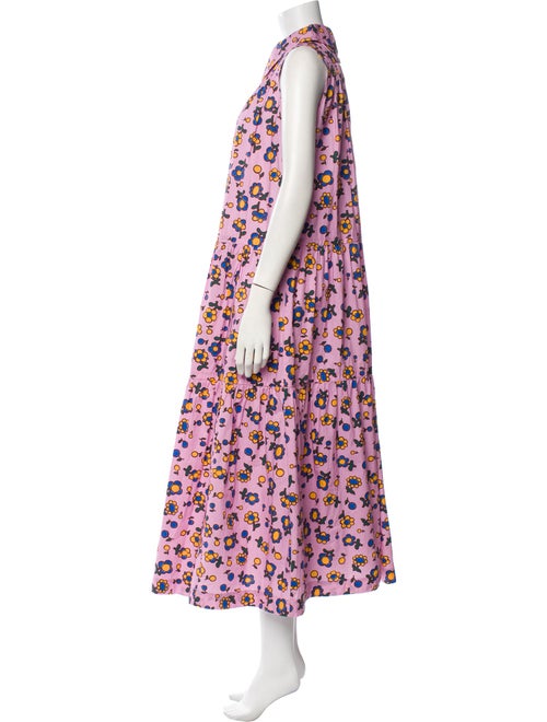 Odeeh Floral Print Long Dress