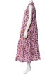 Odeeh Floral Print Long Dress