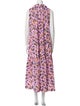 Odeeh Floral Print Long Dress