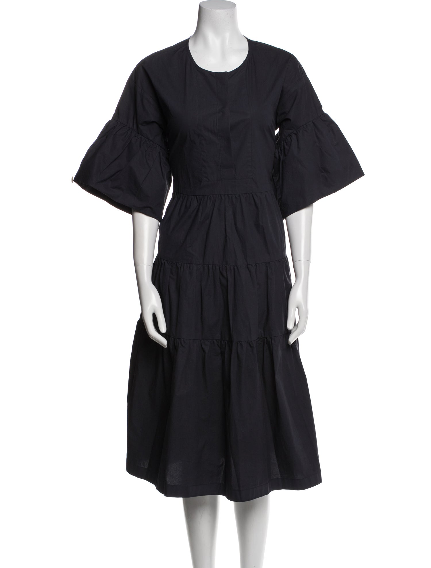 Odeeh Crew Neck Knee-Length Dress