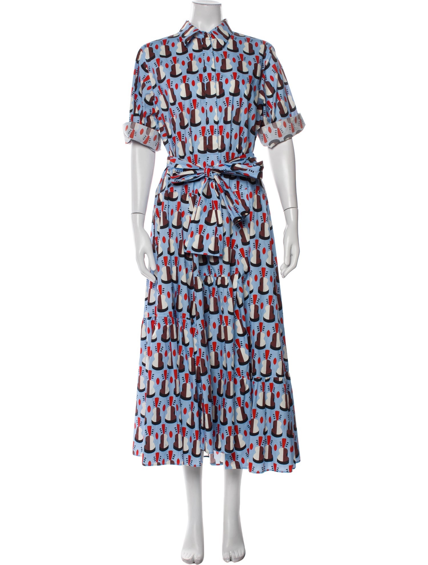 Odeeh Printed Long Dress