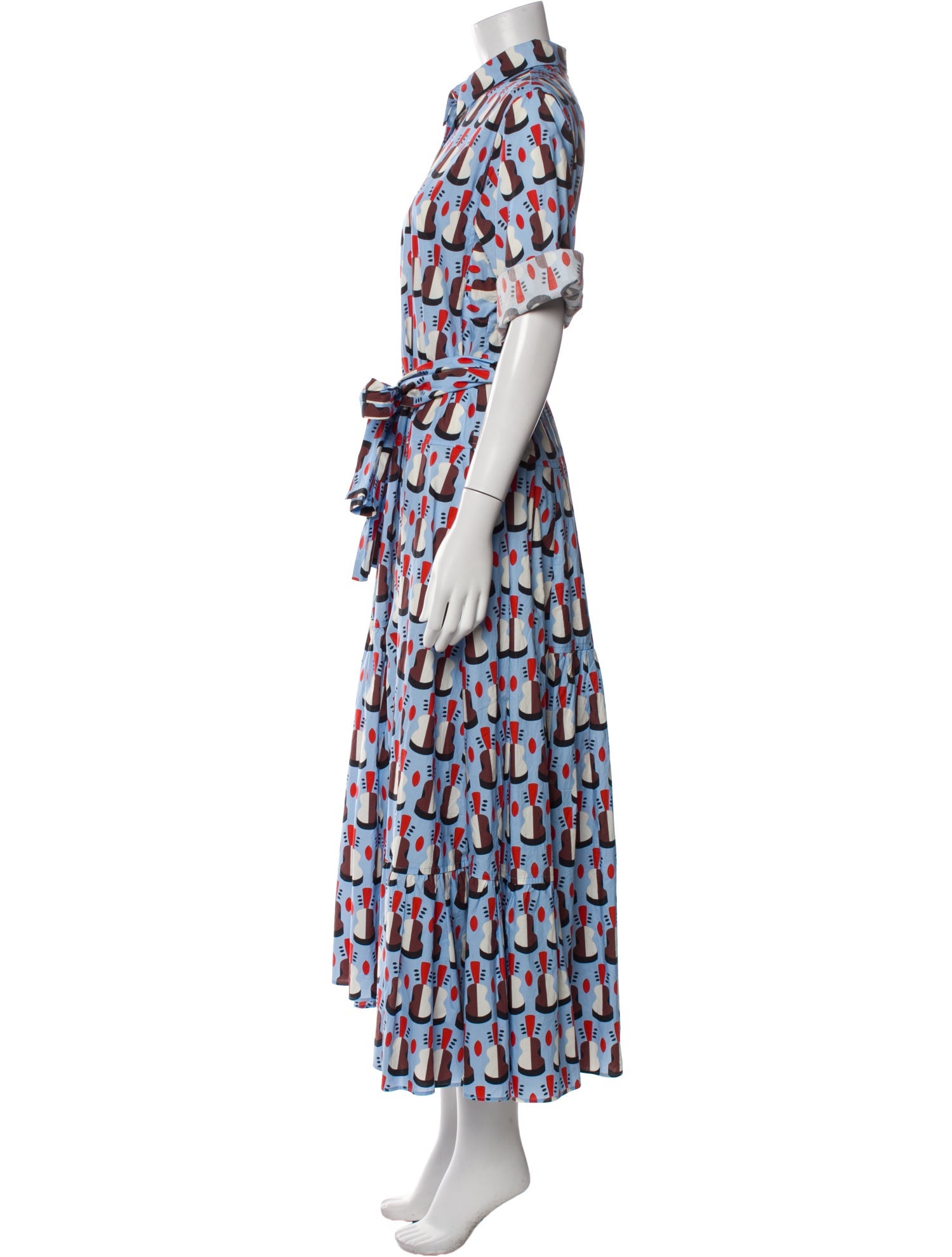 Odeeh Printed Long Dress